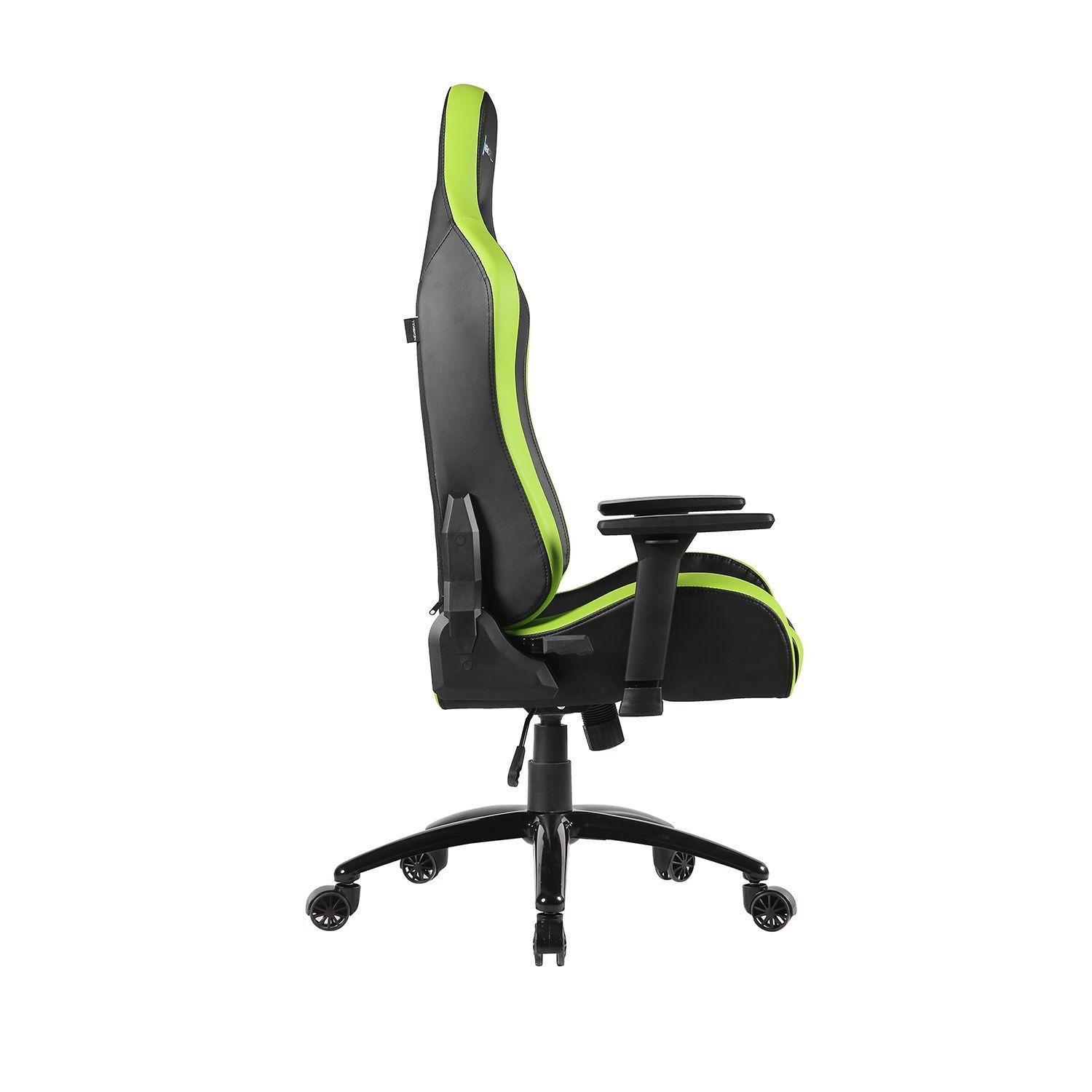 Silla Gamer Takamikura Negro/Verde-4