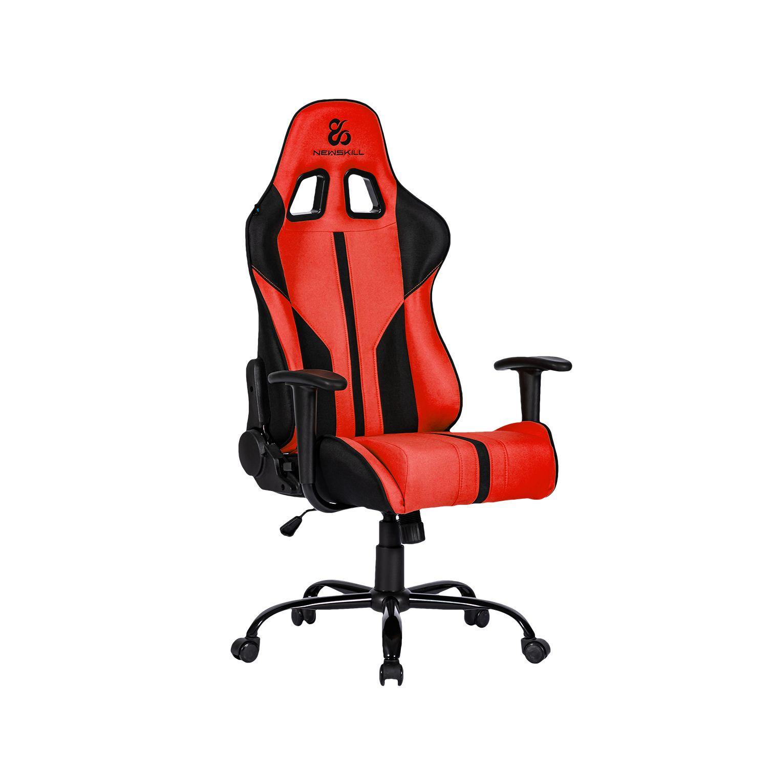 Silla Gamer Horus Zephyr Tela Rojo/Negro-1