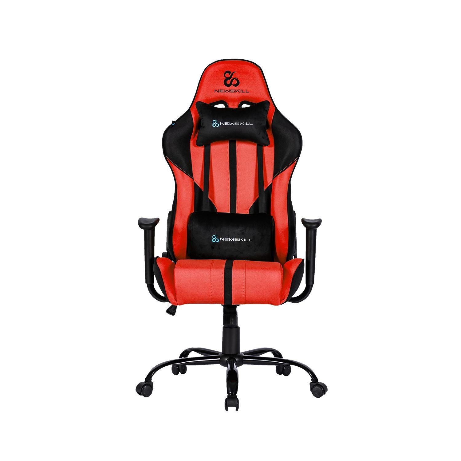 Silla Gamer Horus Zephyr Tela Rojo/Negro-3