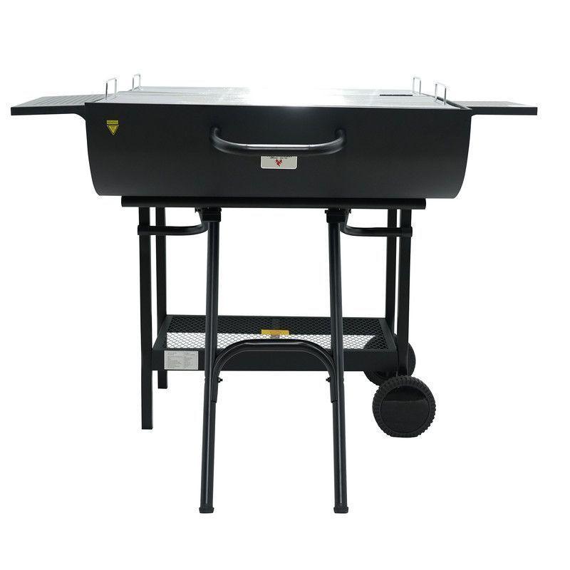 Parrilla a Carbón Doble Tambor Austin Black-7