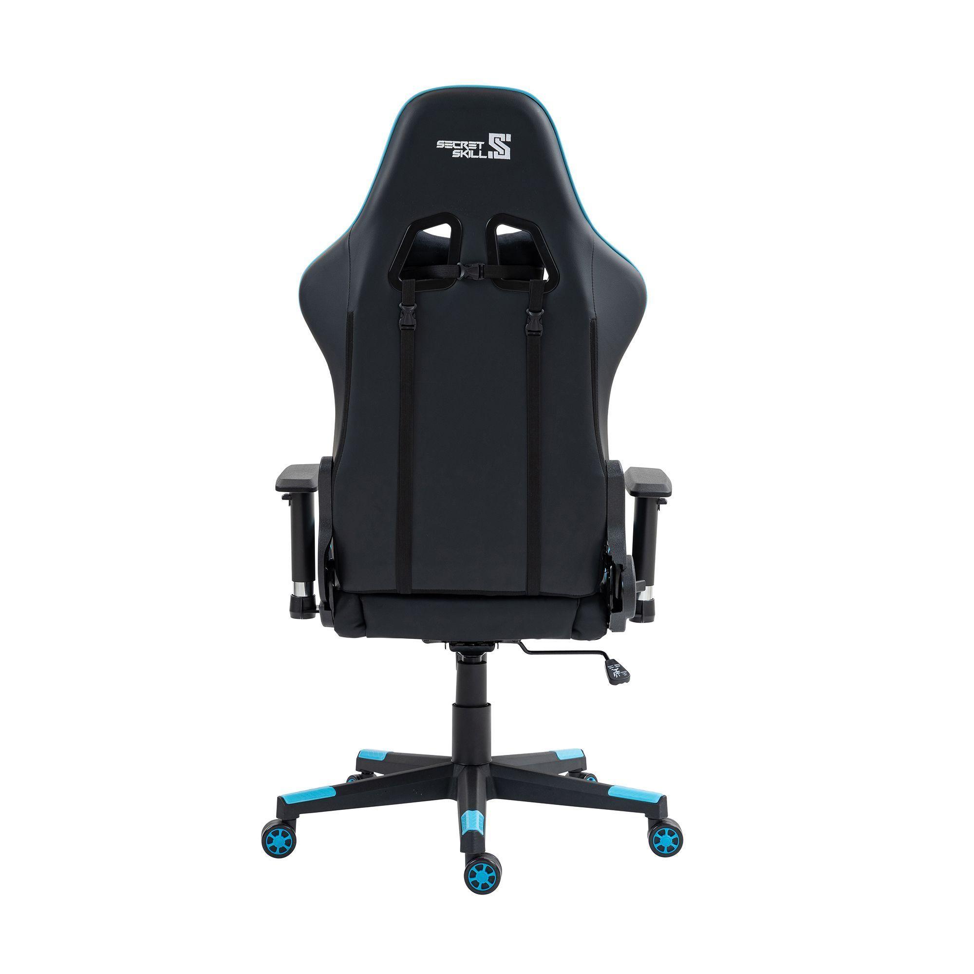 Silla Gamer Shotter Negro /Azul-2