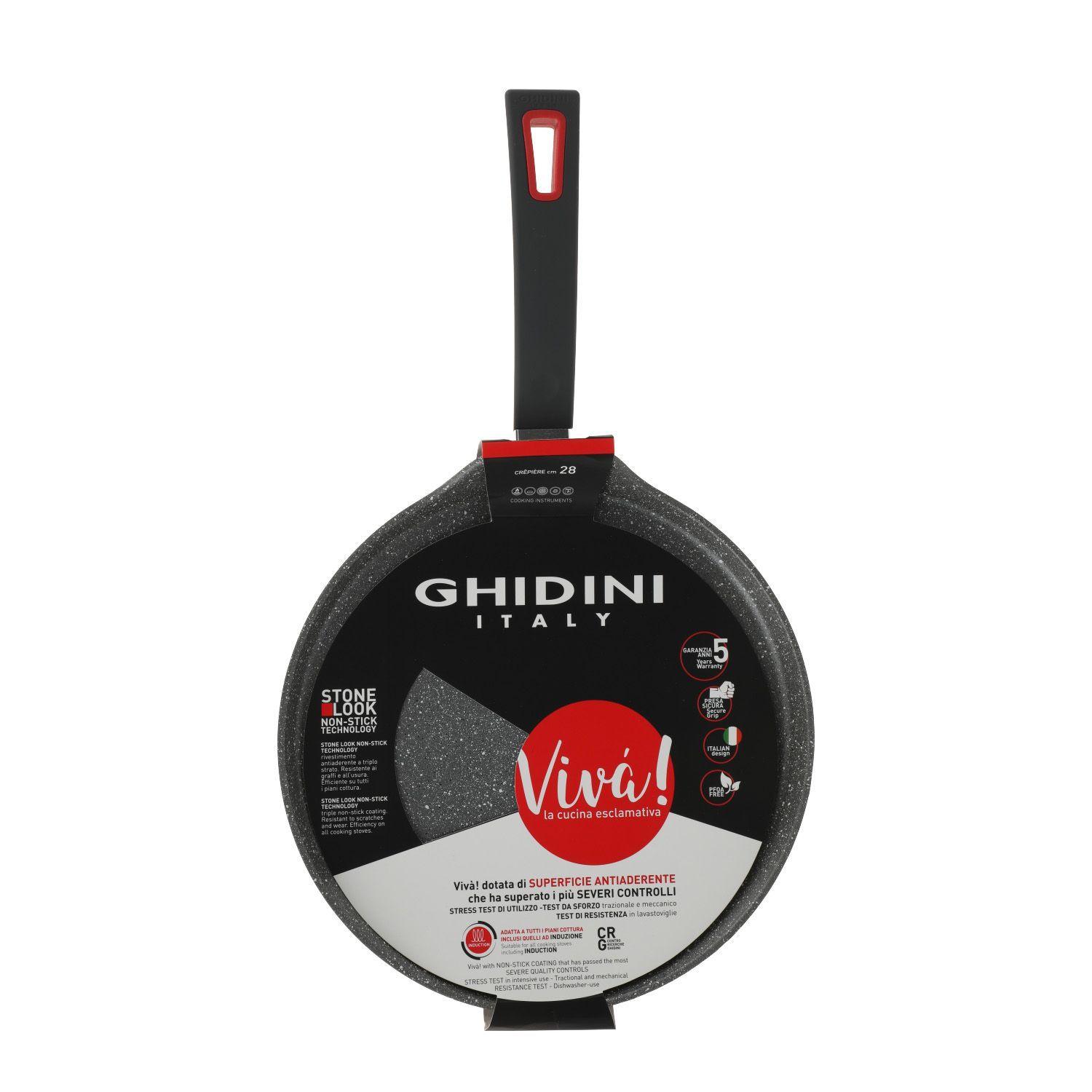 Sarten Panquequera  28 cm Acero Inox Viva-0