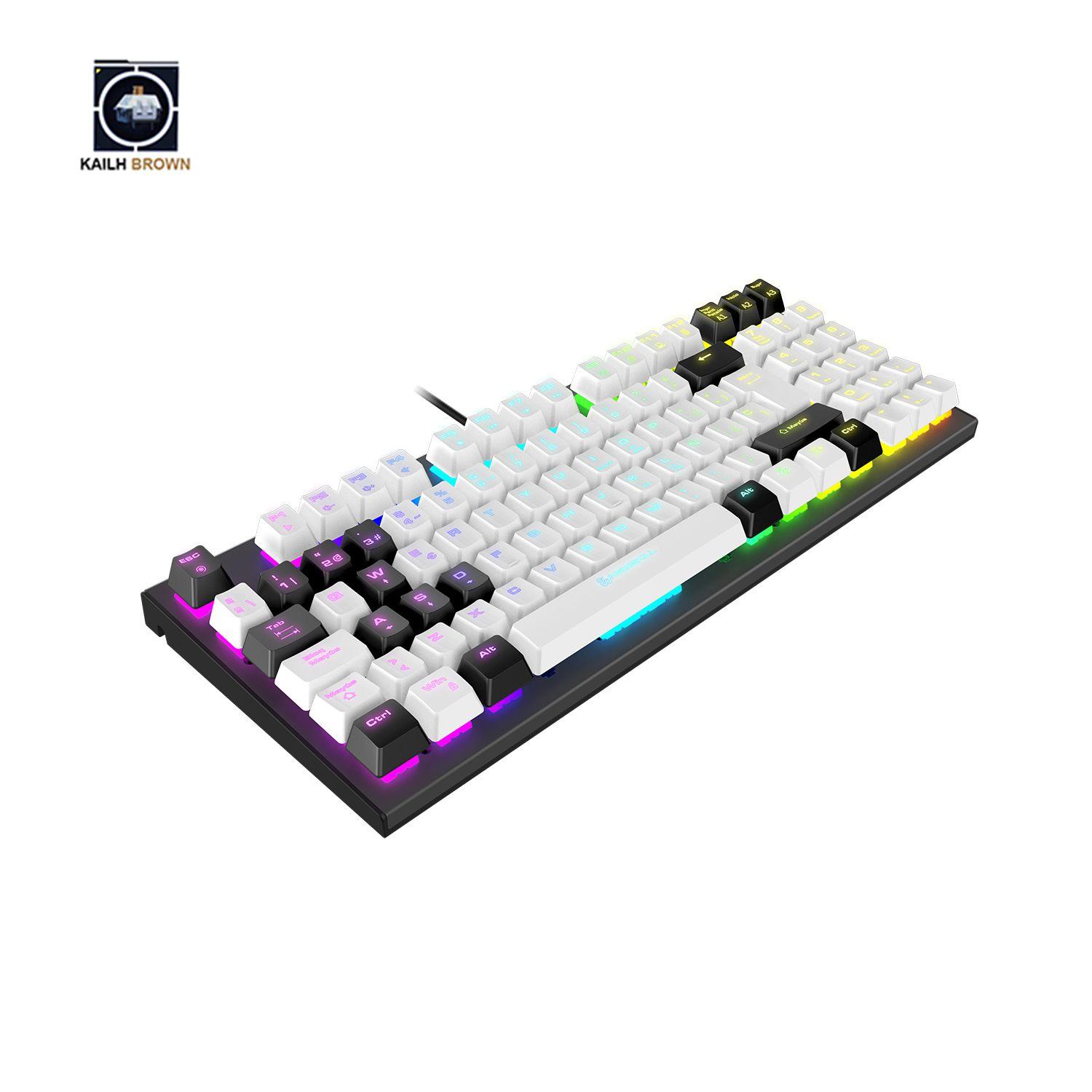 Teclado Gamer Chronos TKL Negro Switch Outemu Brown-4