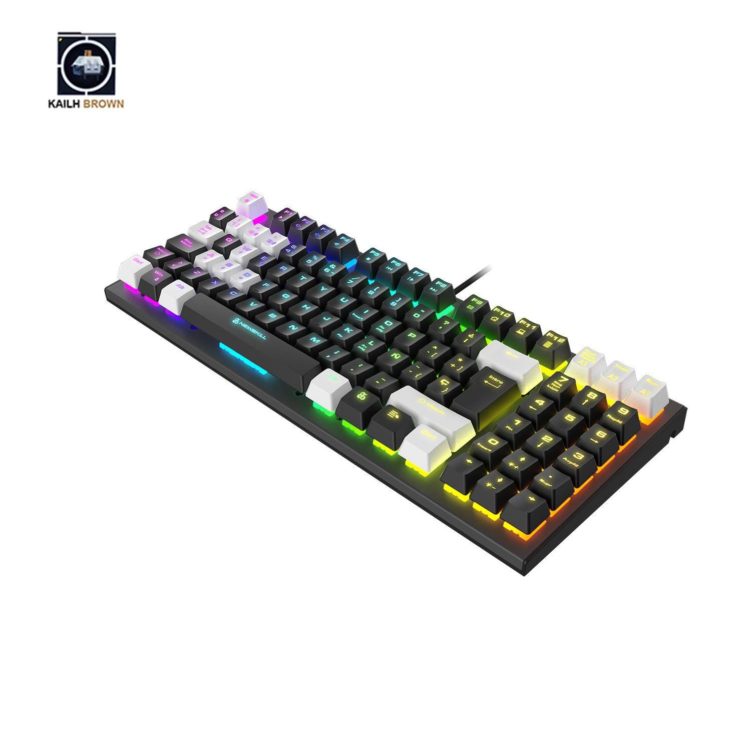 Teclado Gamer Chronos TKL Negro Switch Outemu Brown-6