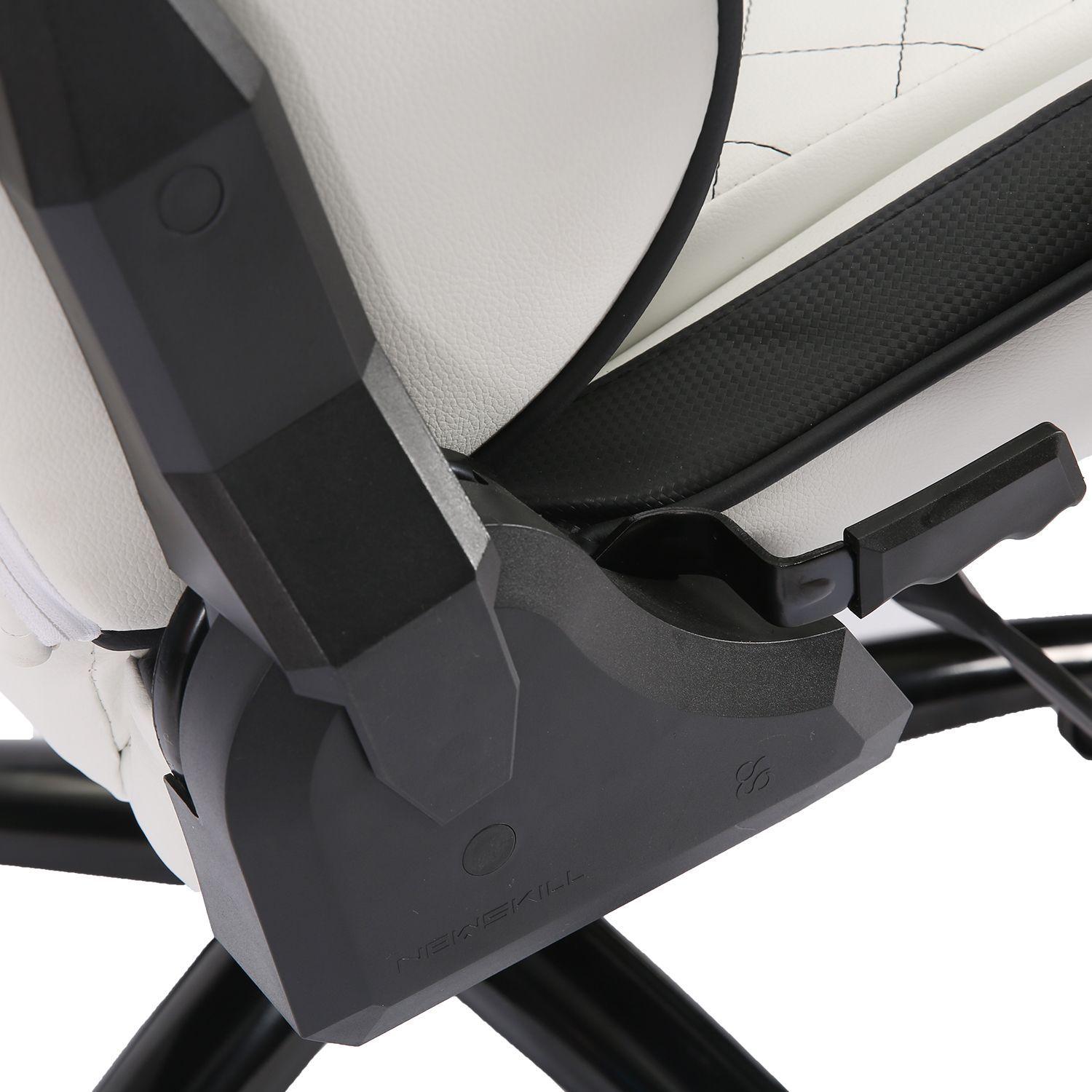 Silla Gamer Osiris Negro/Blanco-10