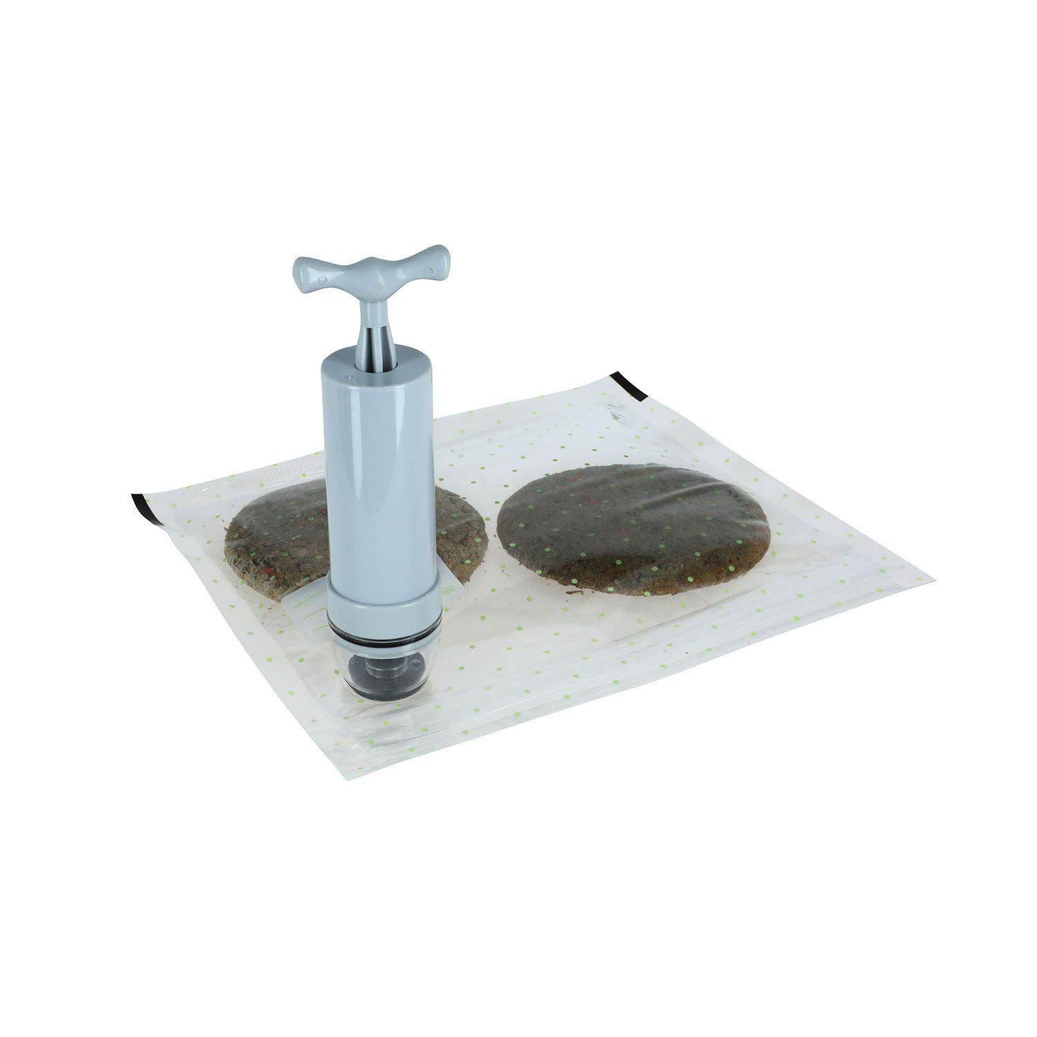 Pack 30 Bolsas al Vacío para Alimentos FVB con Bomba Extractora-2