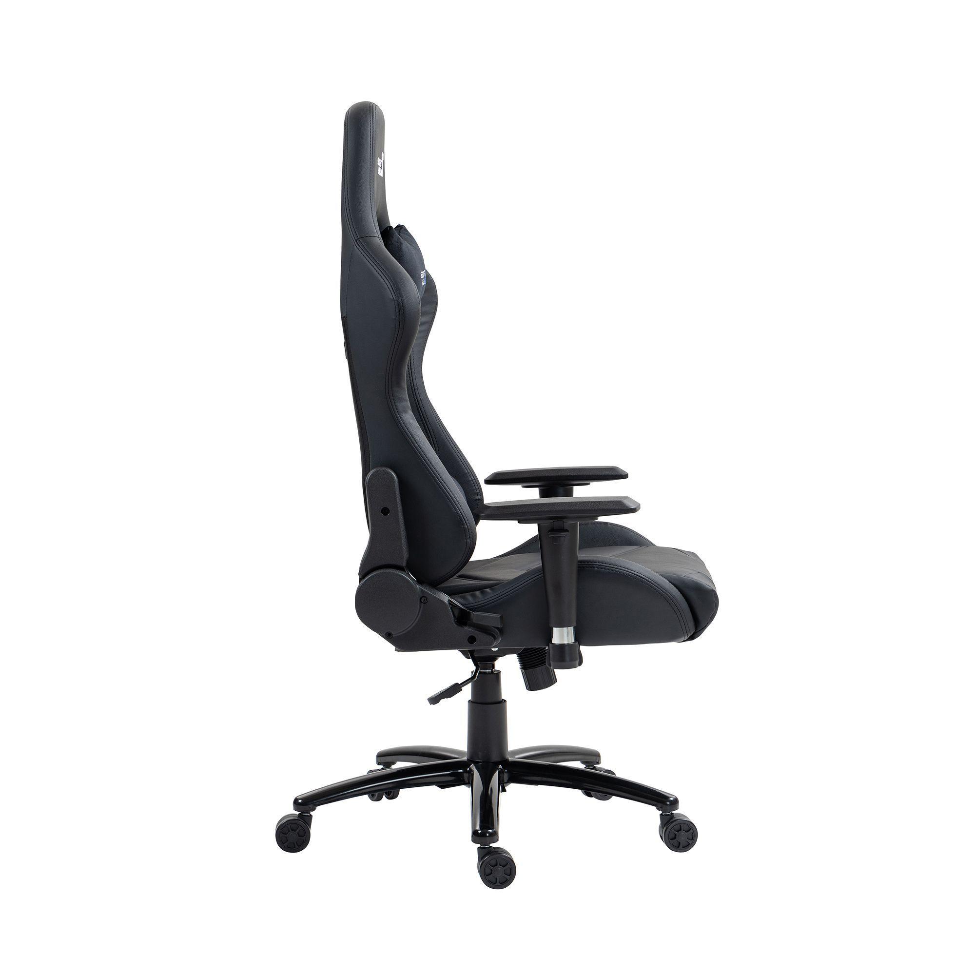 Silla Gamer Black Panther Negro/Negro-3