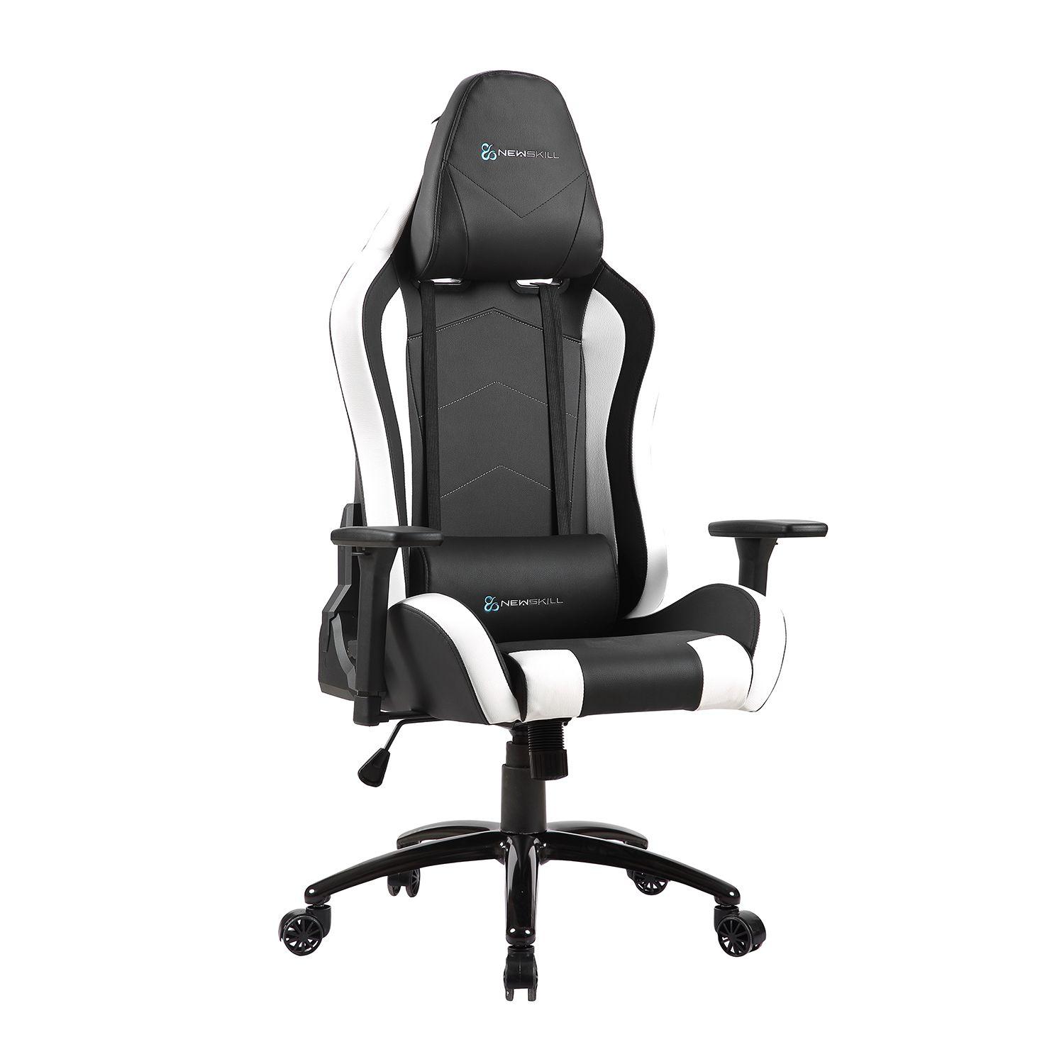 Silla Gamer Takamikura Negro/Blanco-3