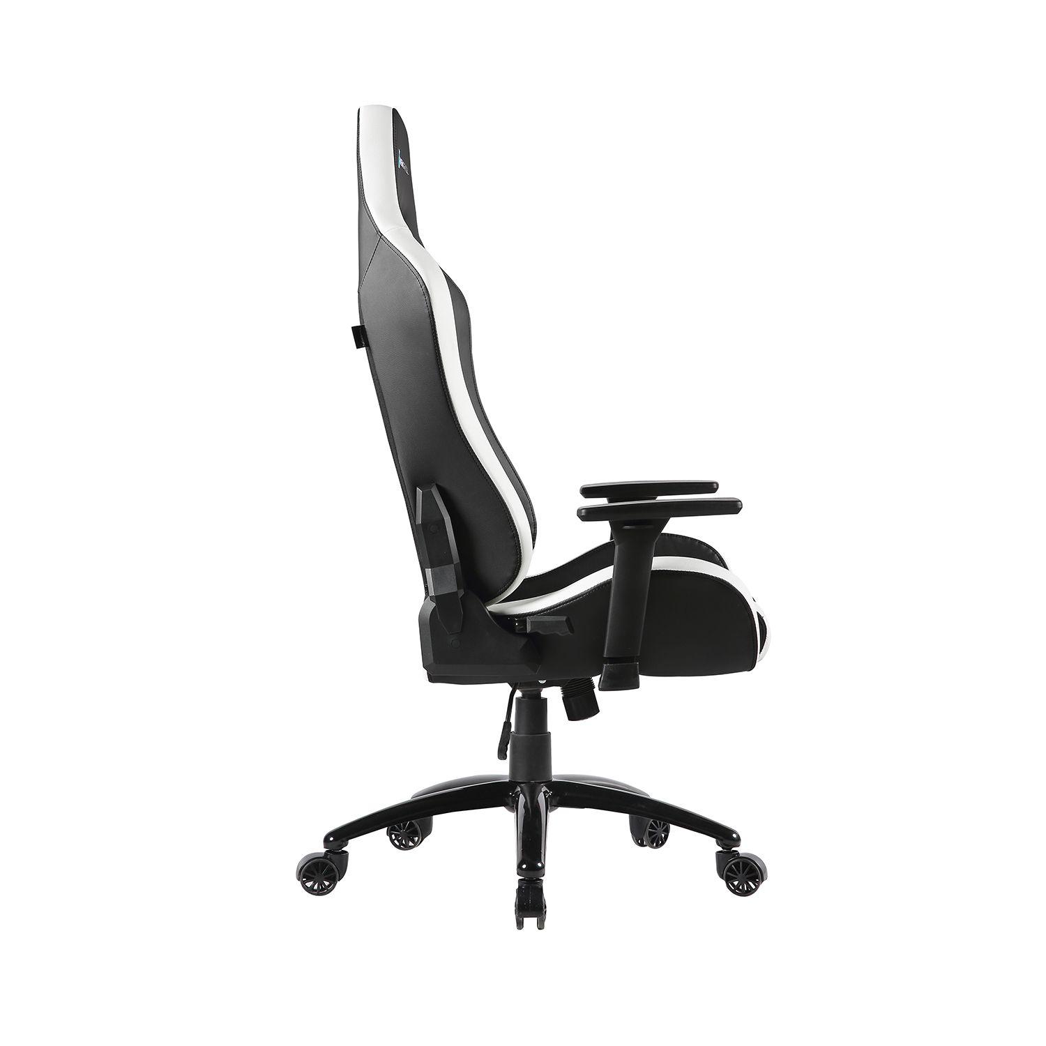 Silla Gamer Takamikura Negro/Blanco-4