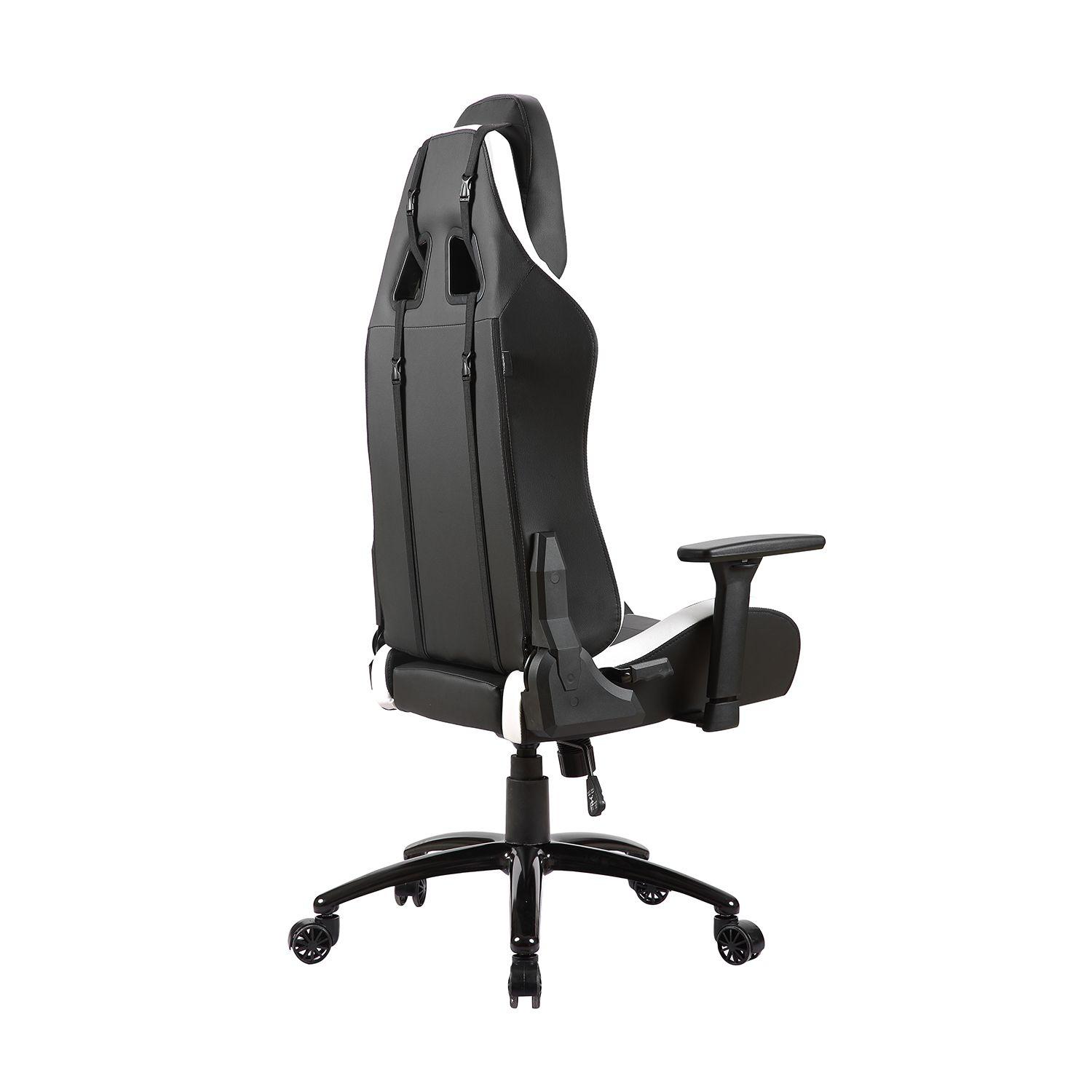 Silla Gamer Takamikura Negro/Blanco-9