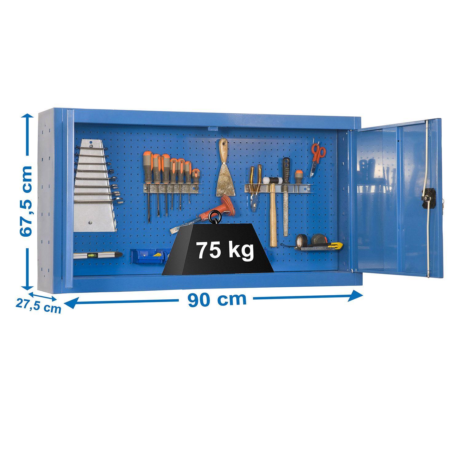 Gabinete de Herramientas 650x900mm Azul-1