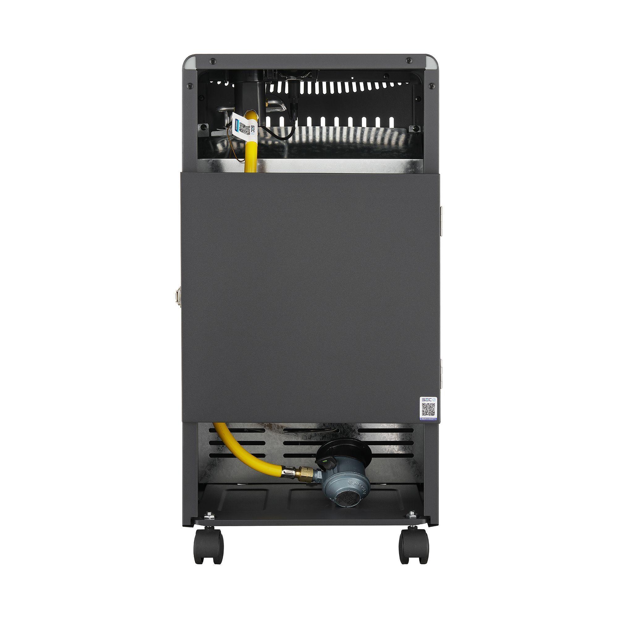 Estufa a Gas Interior 5 Kg 2 8 Kw VARME Black-5