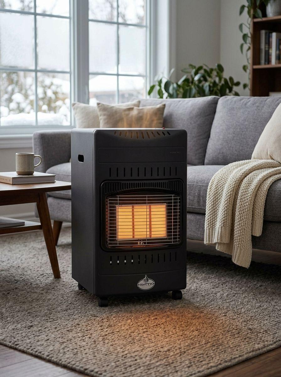 Estufa a Gas 15 Kg 4,2 Kw VARME PRO Black-2