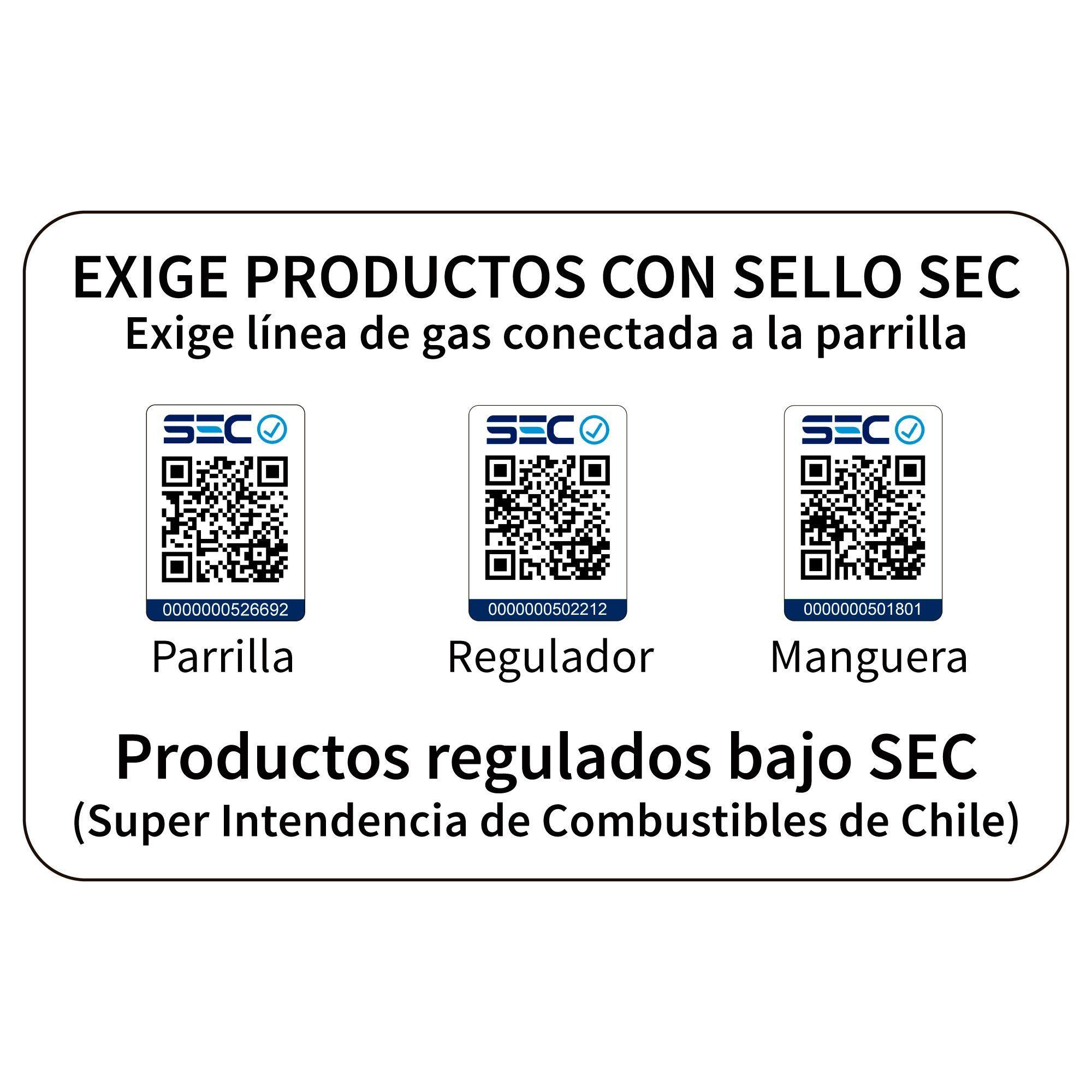 Parrilla a Gas 3 Quemadores Kansas Black-6