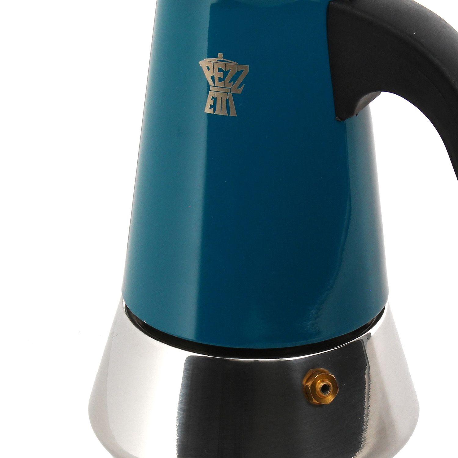 Cafetera Steel Express 4 Tazas Petroleo-2