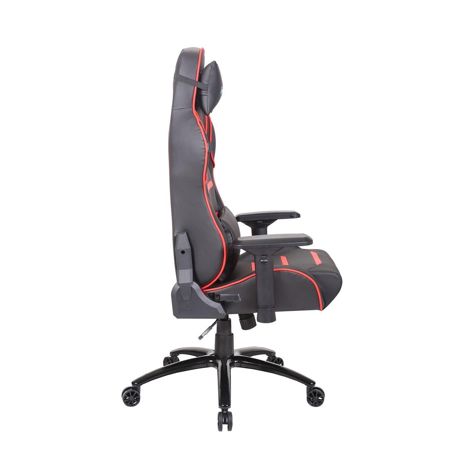 Silla Gamer Valkyr Rojo-Negro-5