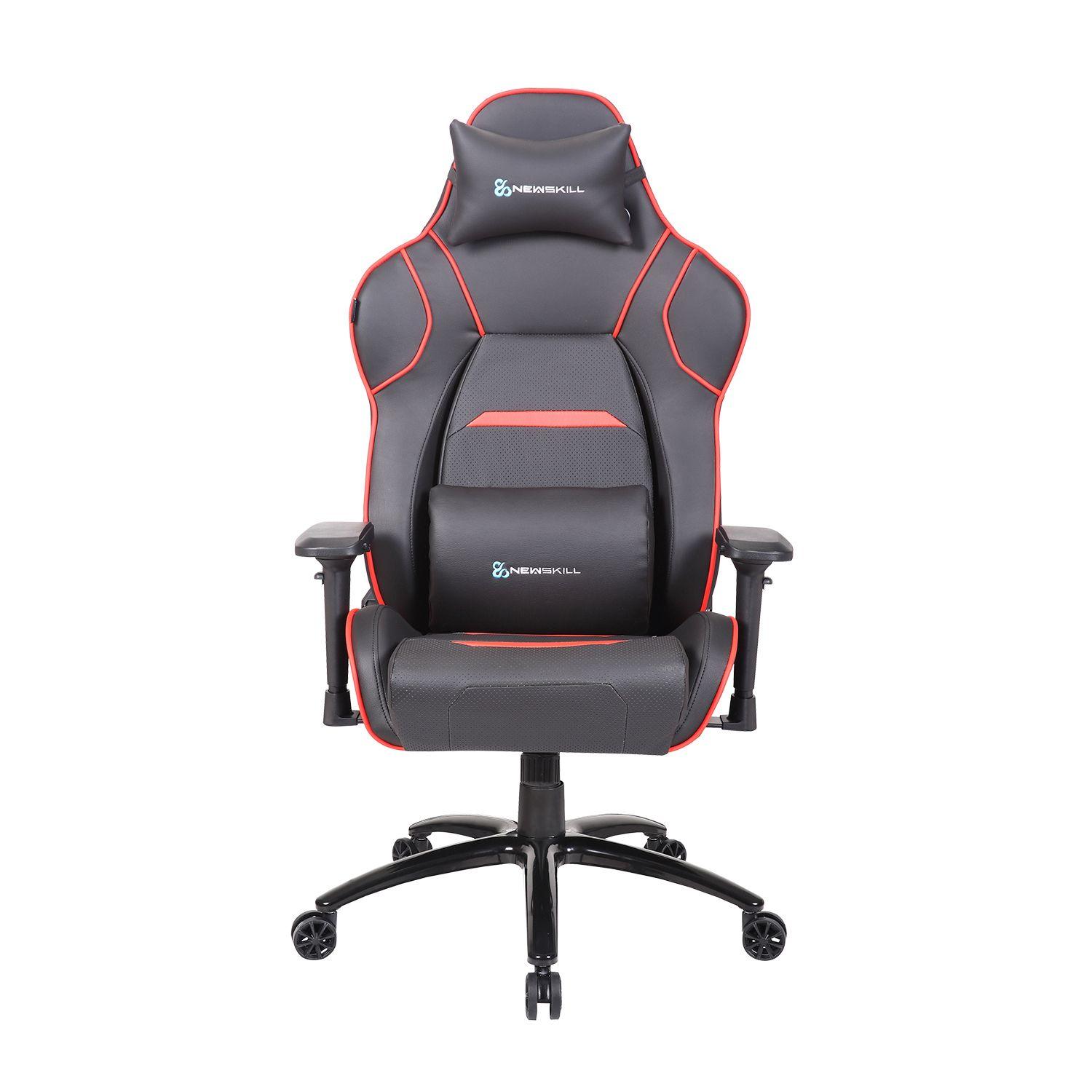 Silla Gamer Valkyr Rojo-Negro-3