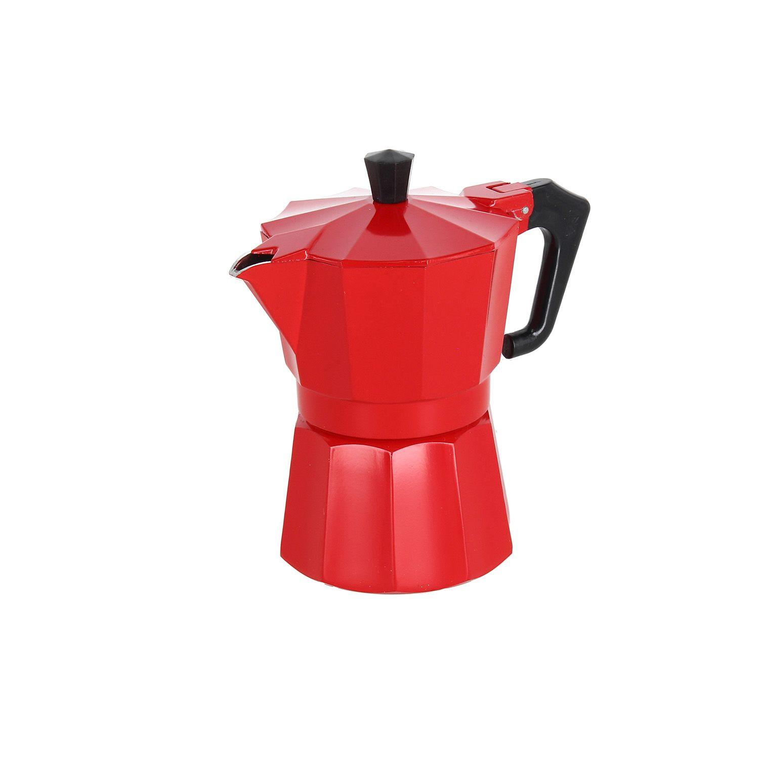 Cafetera Italexpress 3 Tazas Roja-0
