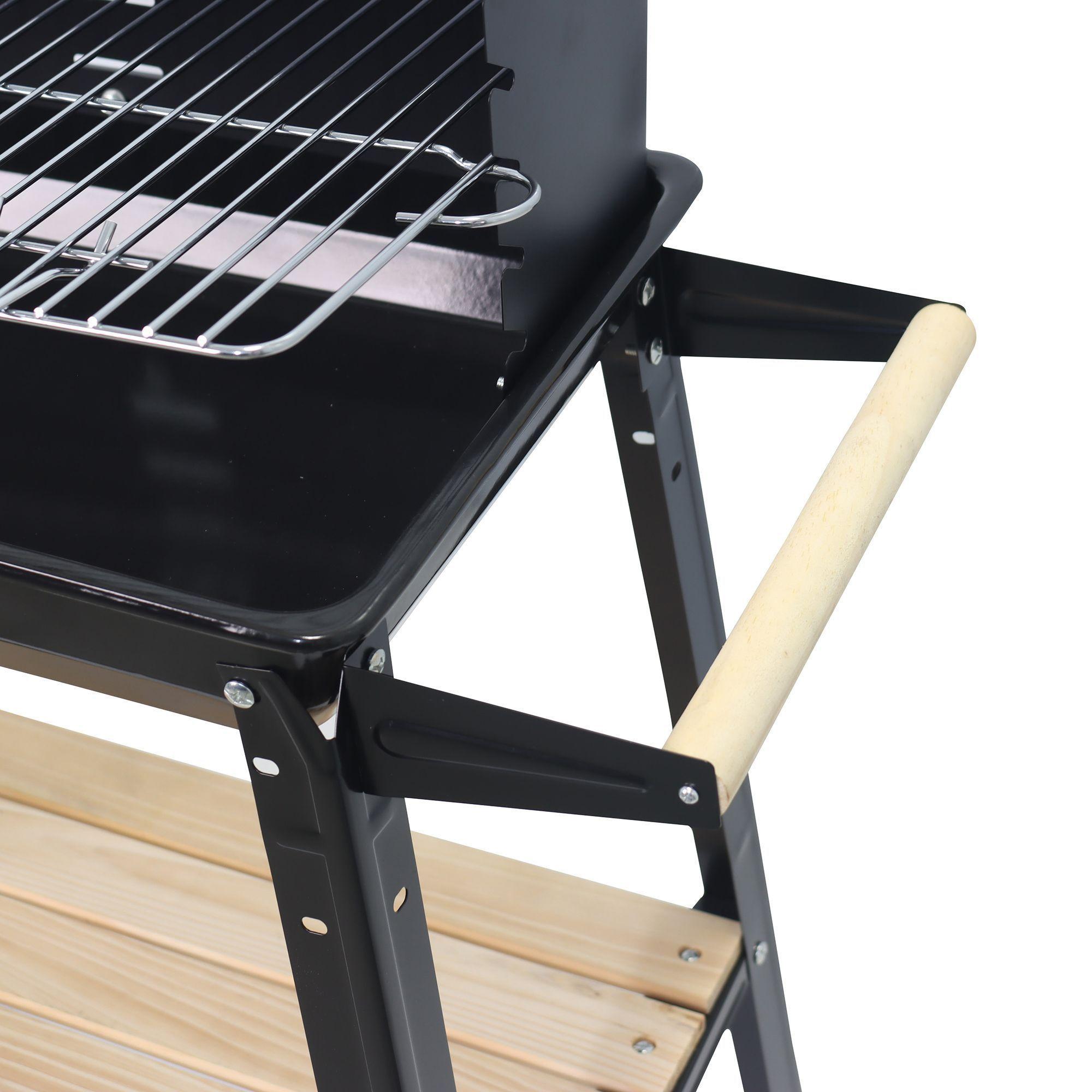Parrilla a Carbón Ohio Black-5