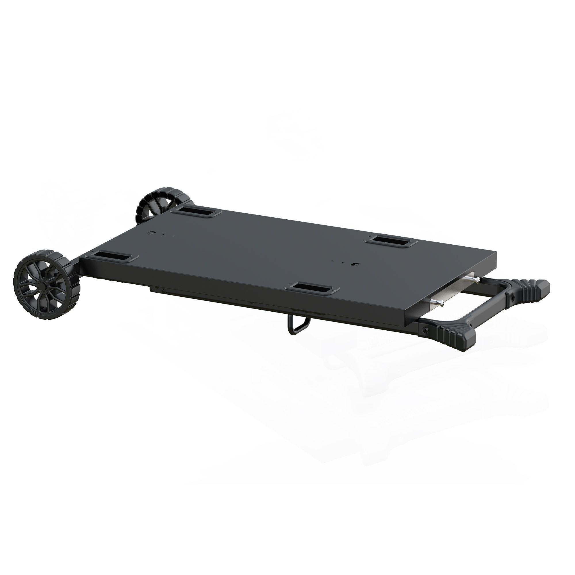 Parrilla Exterior Interior Electrica E1B Aspen Black con Carro-5
