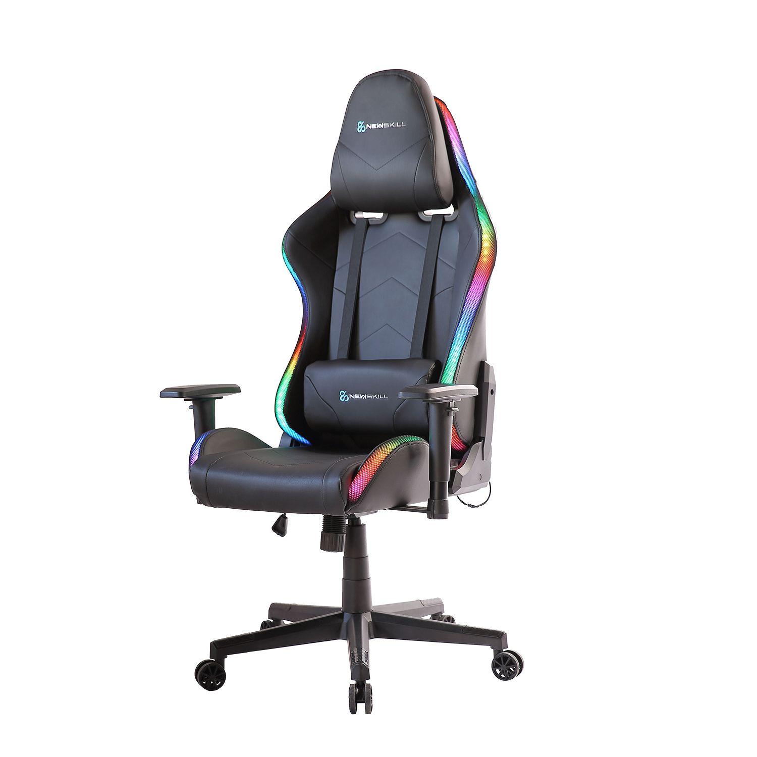 Silla Gamer Kitsune RGB v2  Negro-2