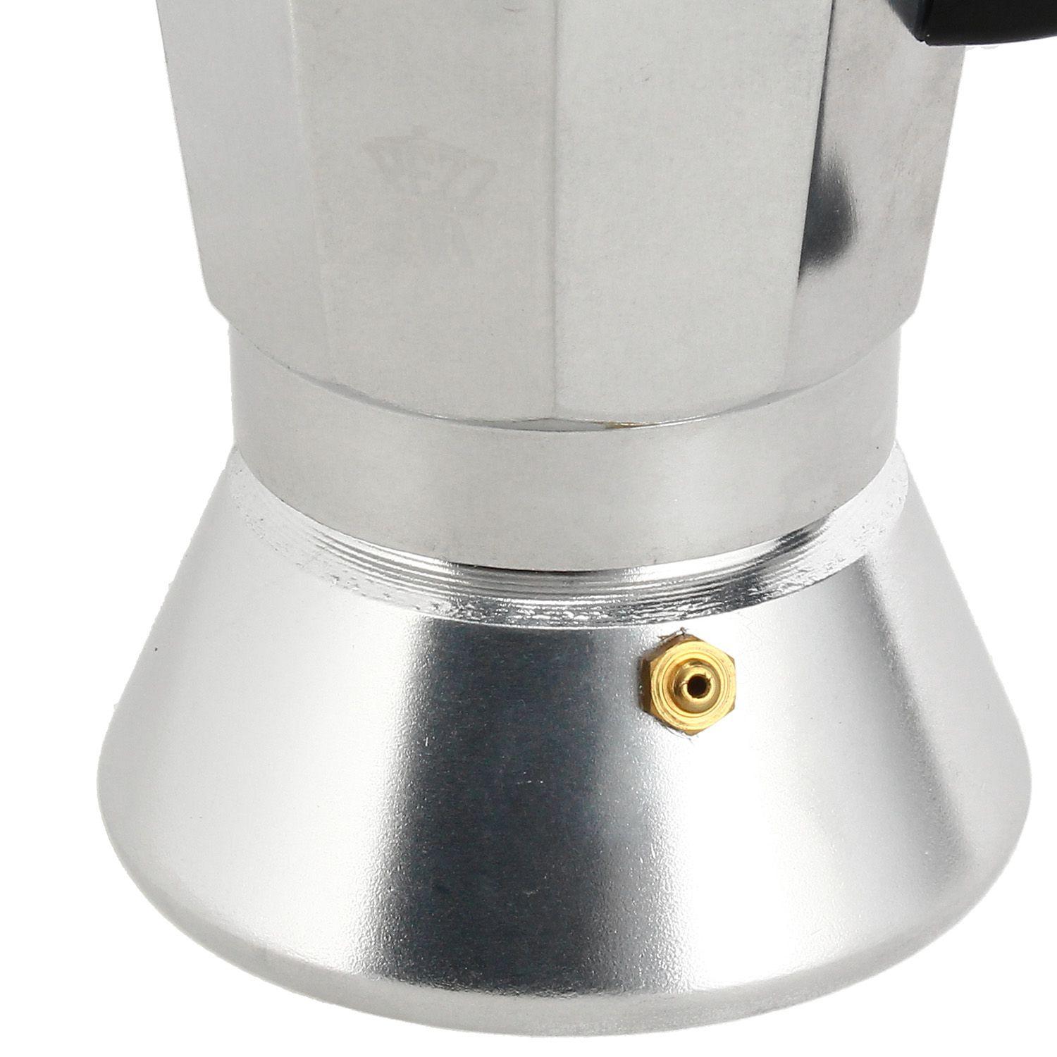 Cafetera Bellexpress 3 Tazas Plateada-2