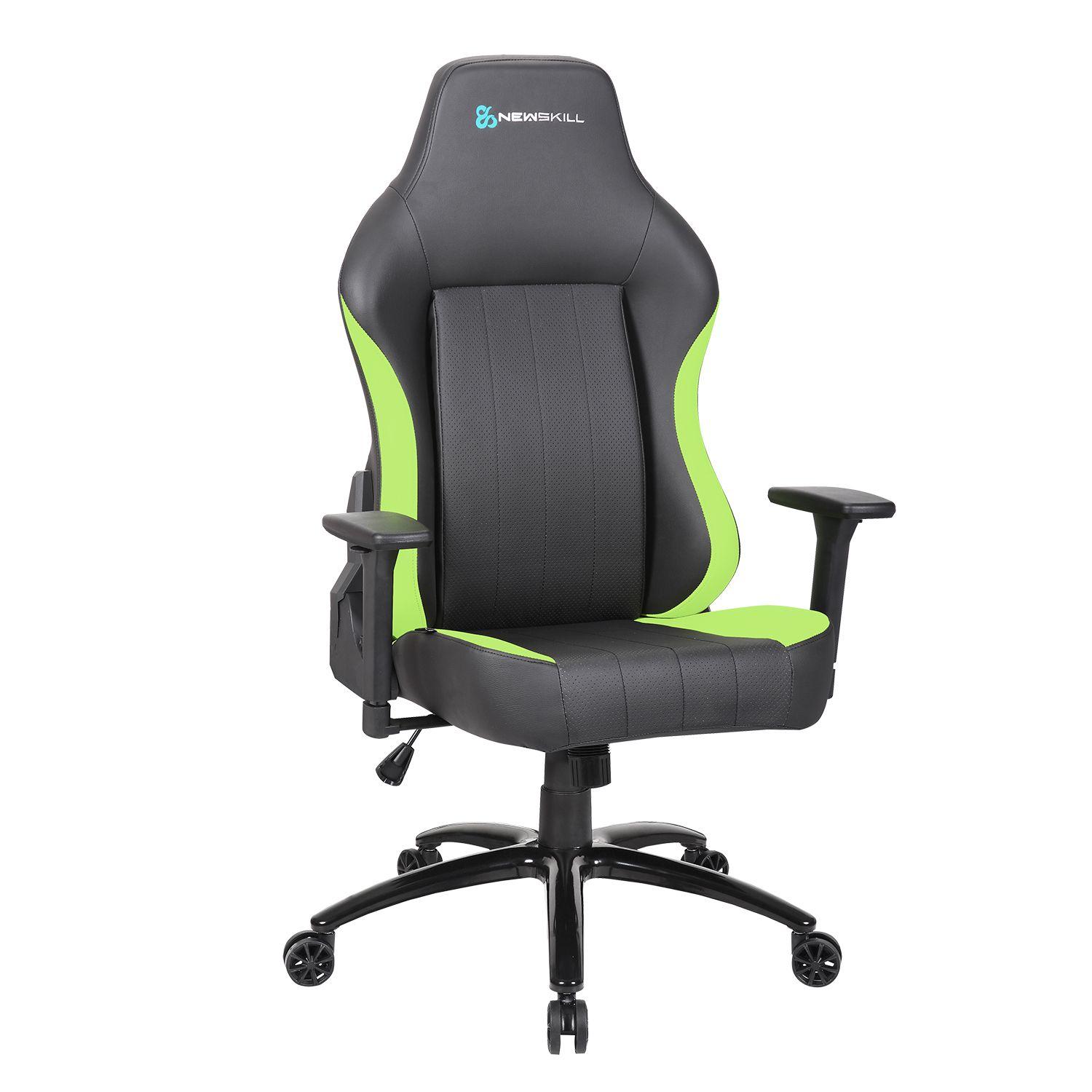 Silla Gamer Akeron Verde/Negro-6