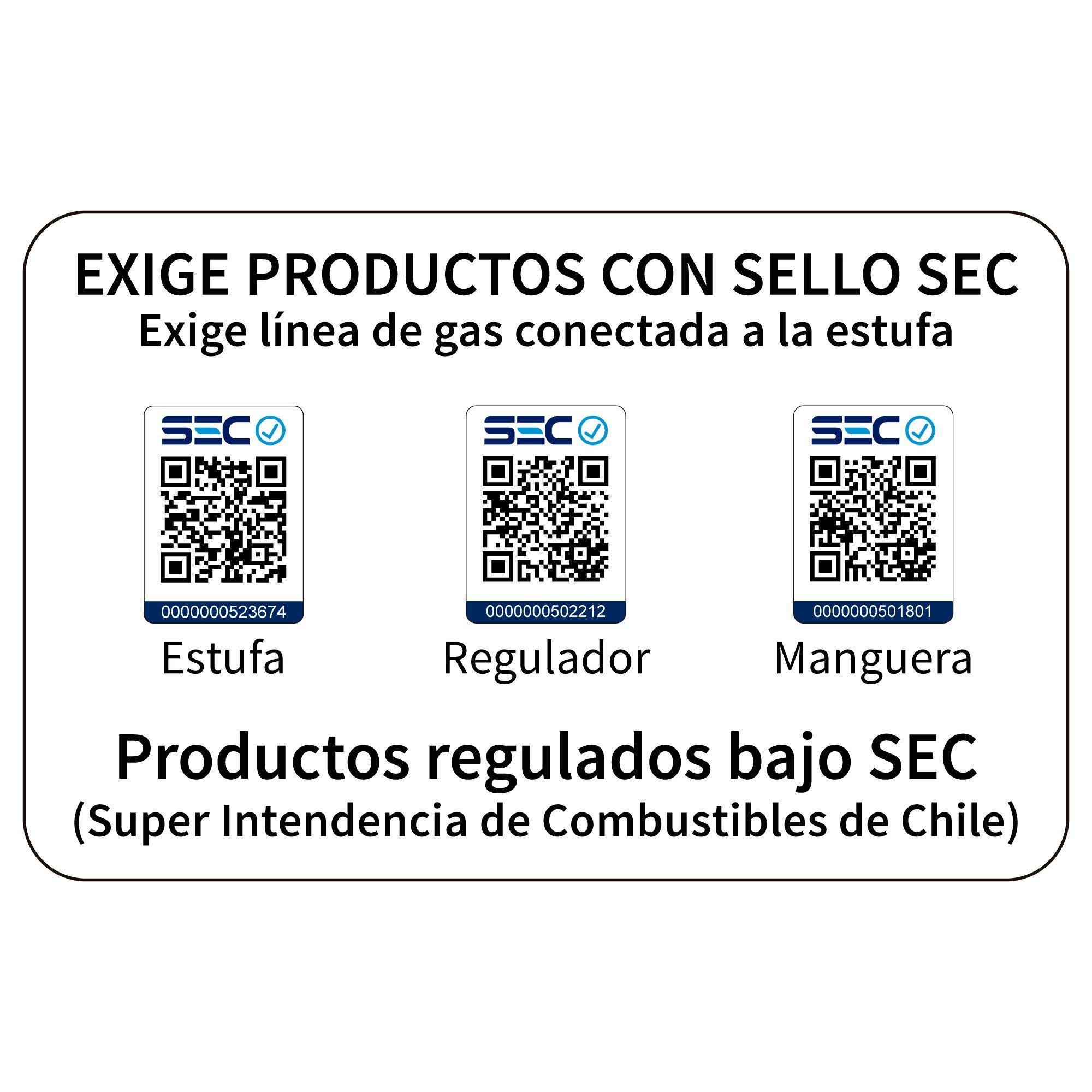 Estufa a Gas Exterior CILDRO ELW 106 Black-2