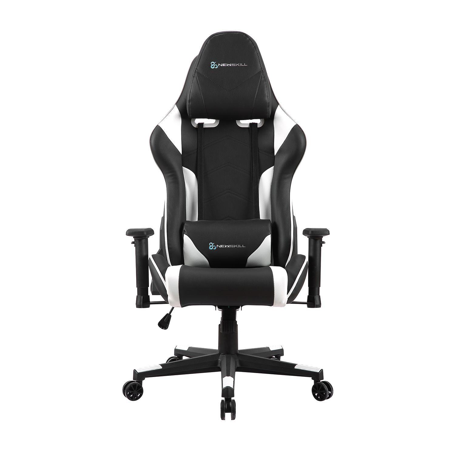 Silla Gamer Kitsune Negro/Blanco-0
