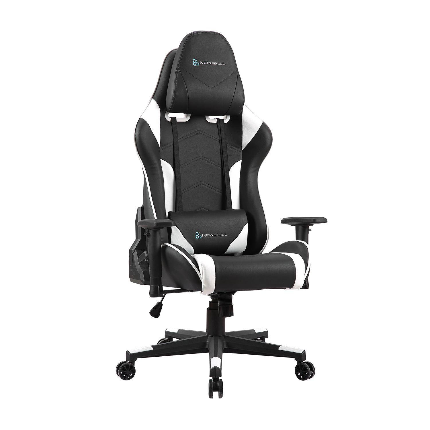Silla Gamer Kitsune Negro/Blanco-1