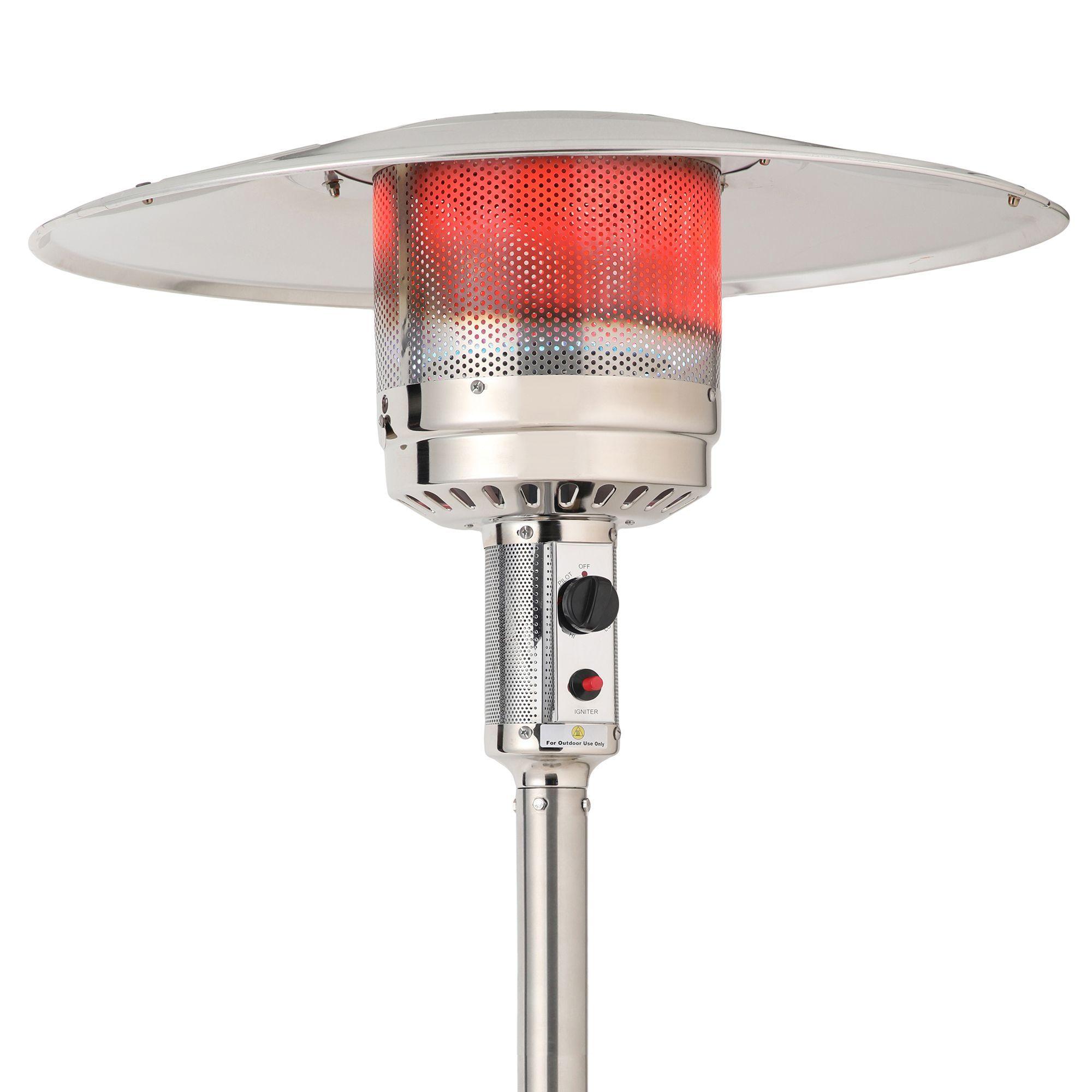 Estufa a Gas Exterior Terraza SETAX Inox-5