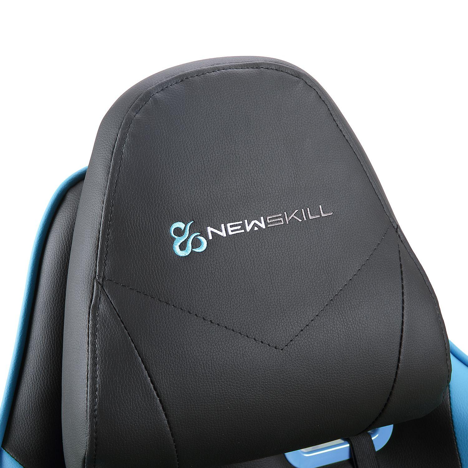 Silla Gamer Kitsune Negro/Azul-5