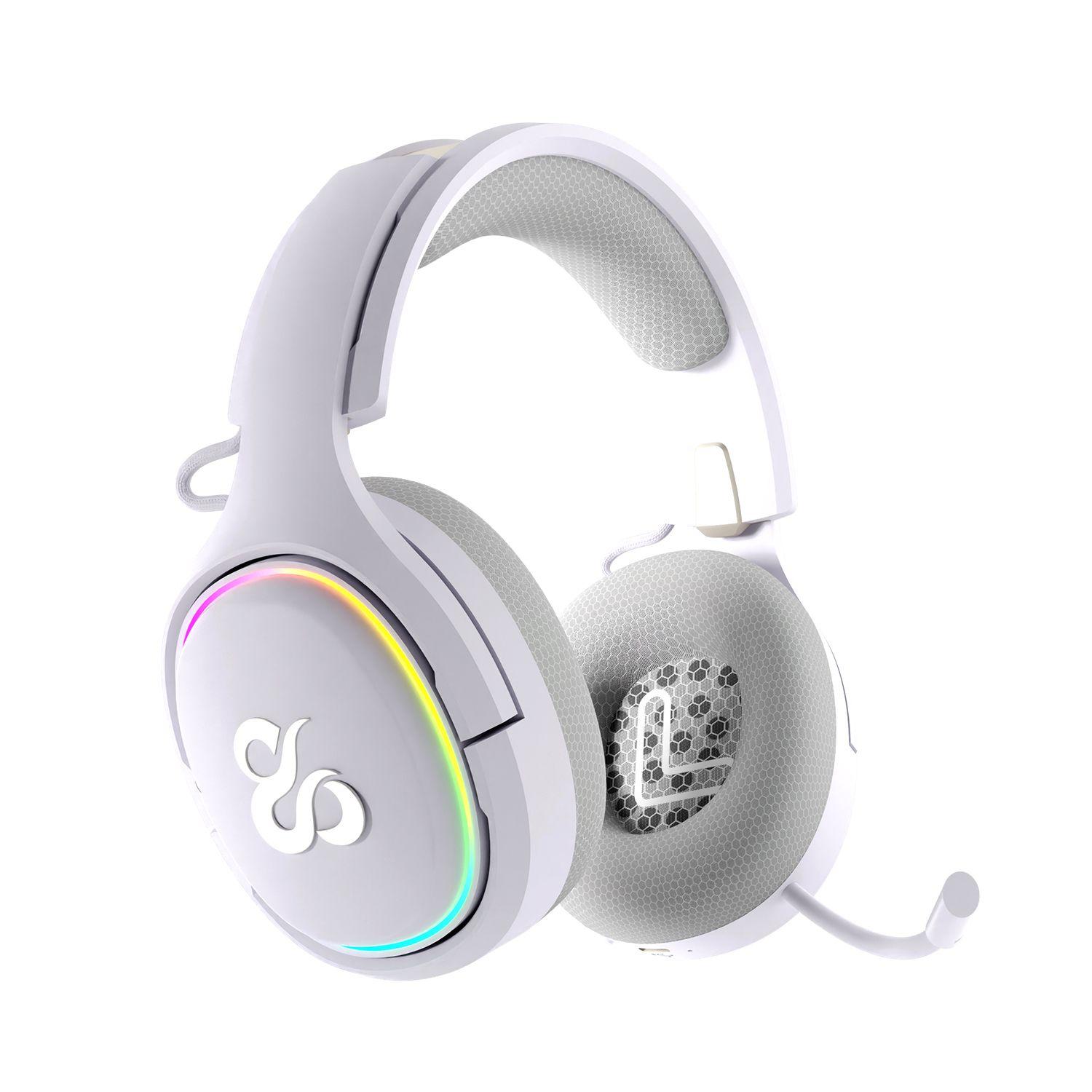 Audifono Gamer Inalambricos Aton Ivory-1