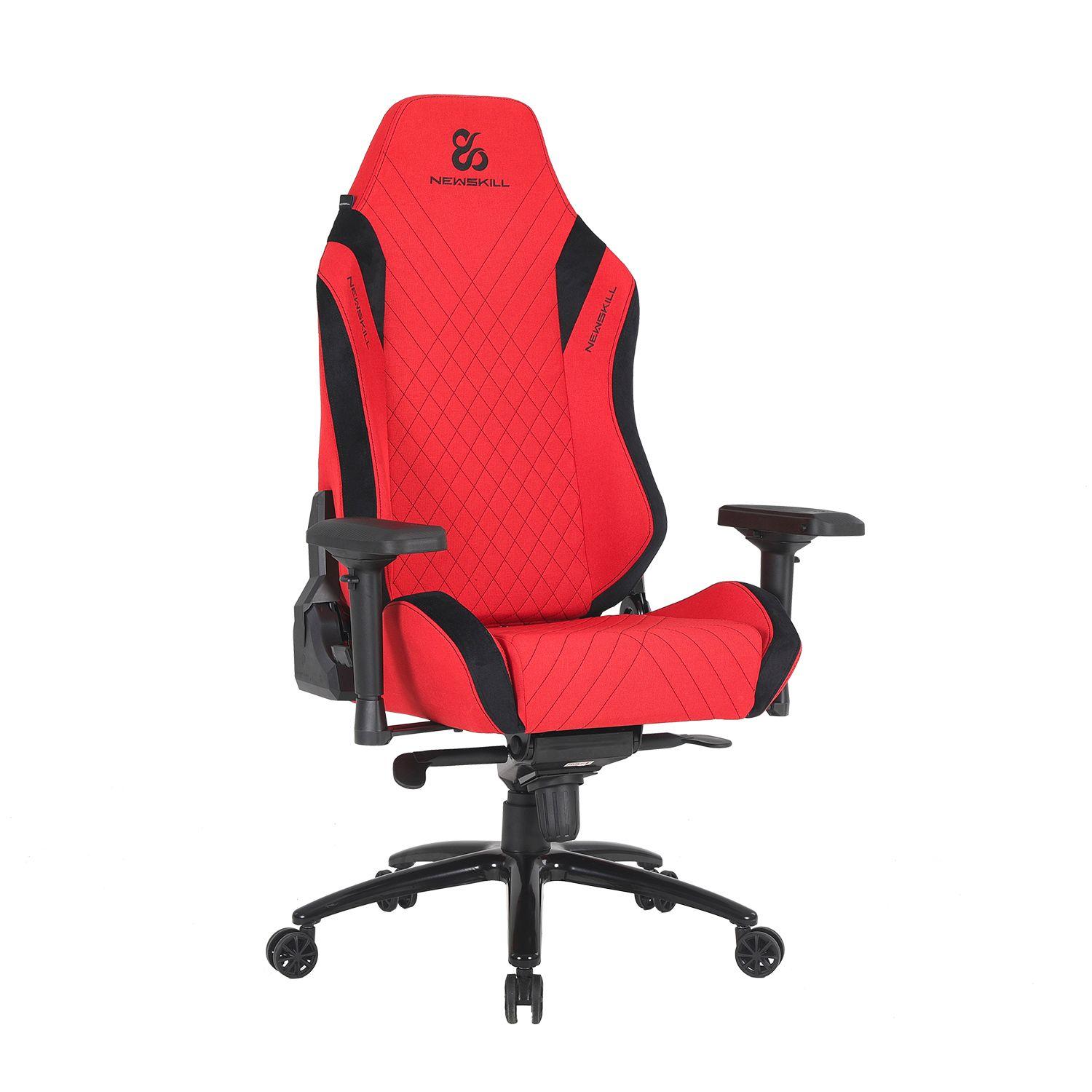 Silla Gamer Neith Zephyr tela Rojo/Negro-1