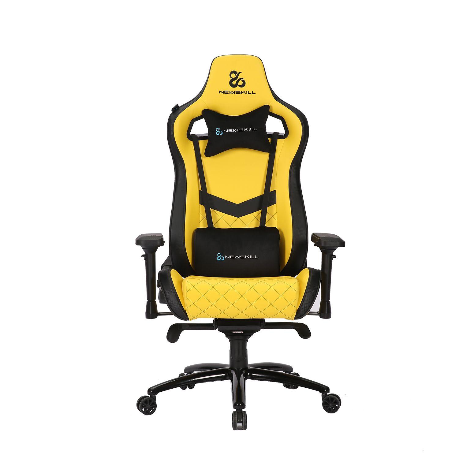 Silla Gamer Osiris Negro/Amarillo-3