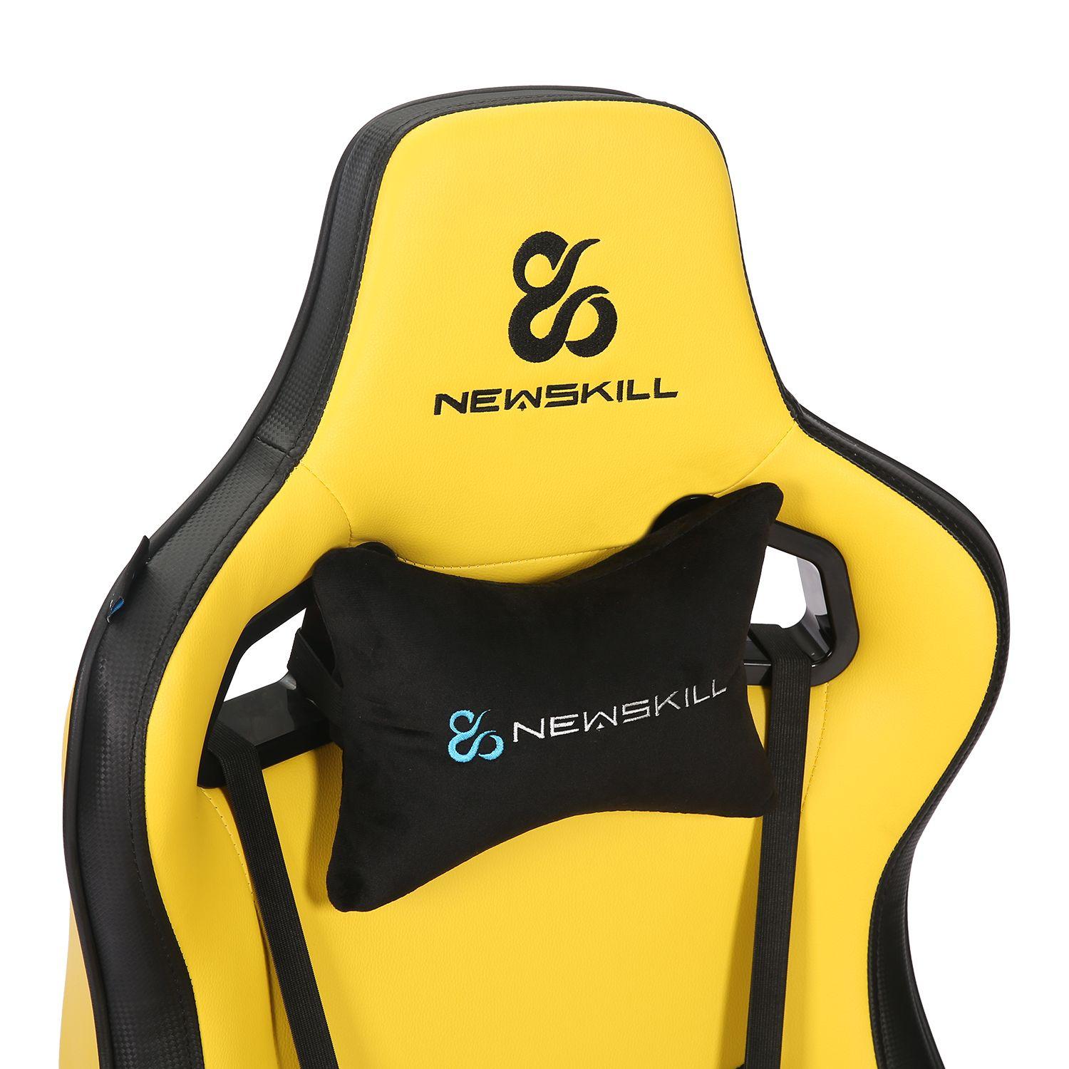 Silla Gamer Osiris Negro/Amarillo-9
