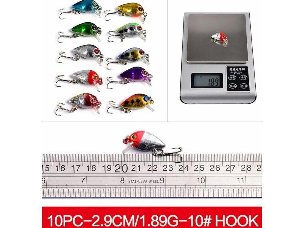 Senuelos De Pesca De 56 Piezas Cebo Duro Artificial-4