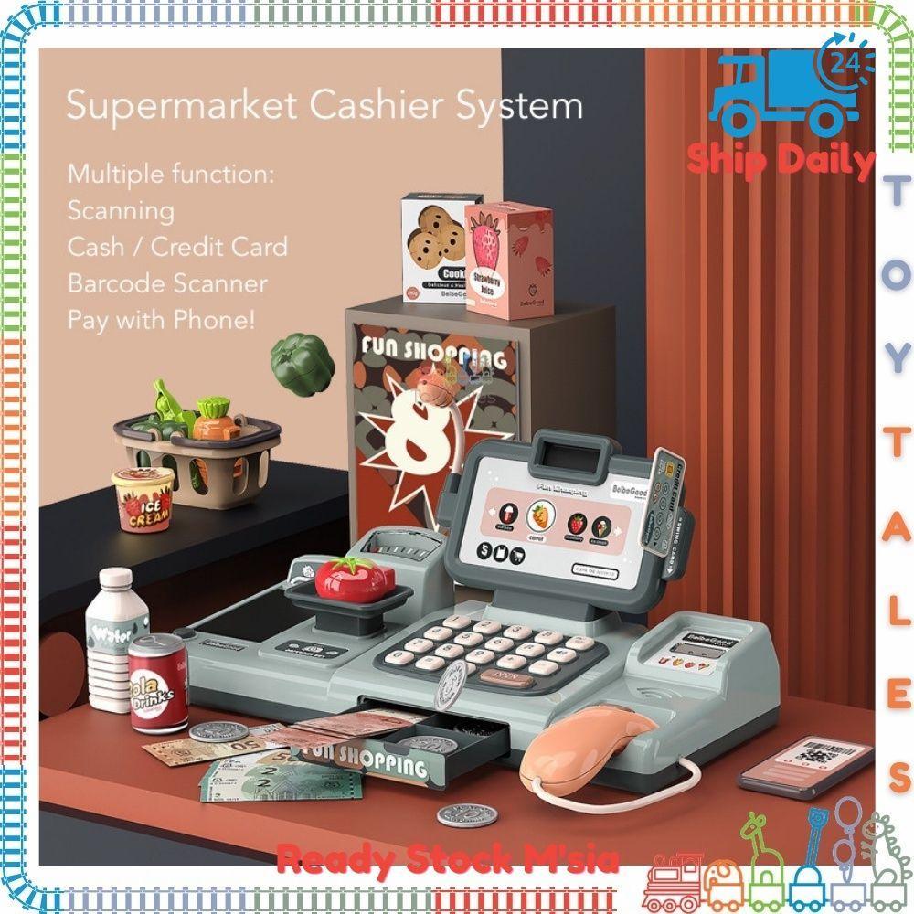Caja Registradora De Juguete 25 accesorios-4