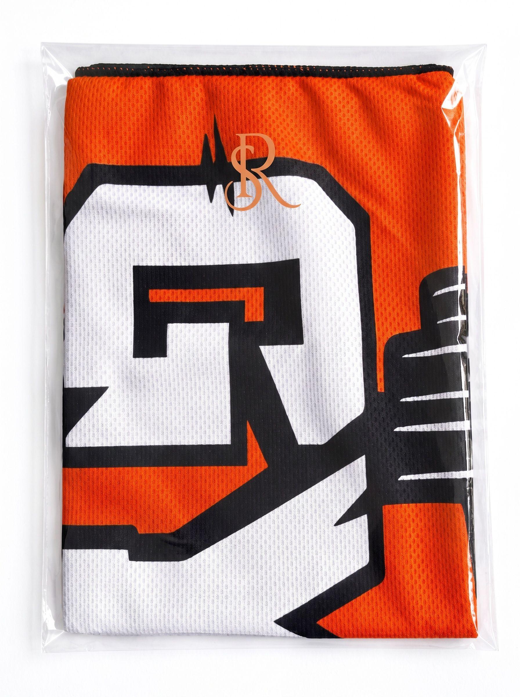 Toalla Deportiva Ice Towel Gym Secado Rapido color naranjo-7