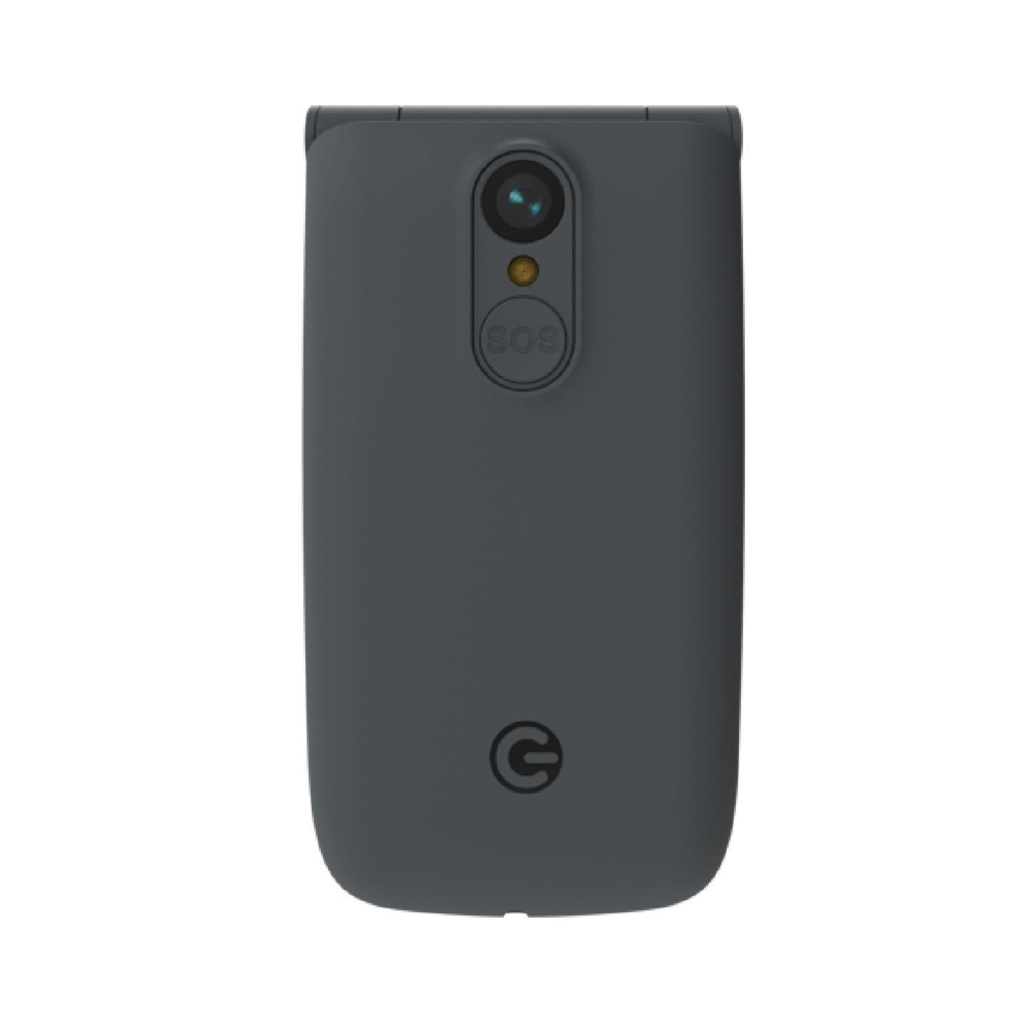 Celular Logic F11L Tipo Almeja para Adultos Mayores con Teclas Grandes Botón SOS Dual SIM Pantalla a-3