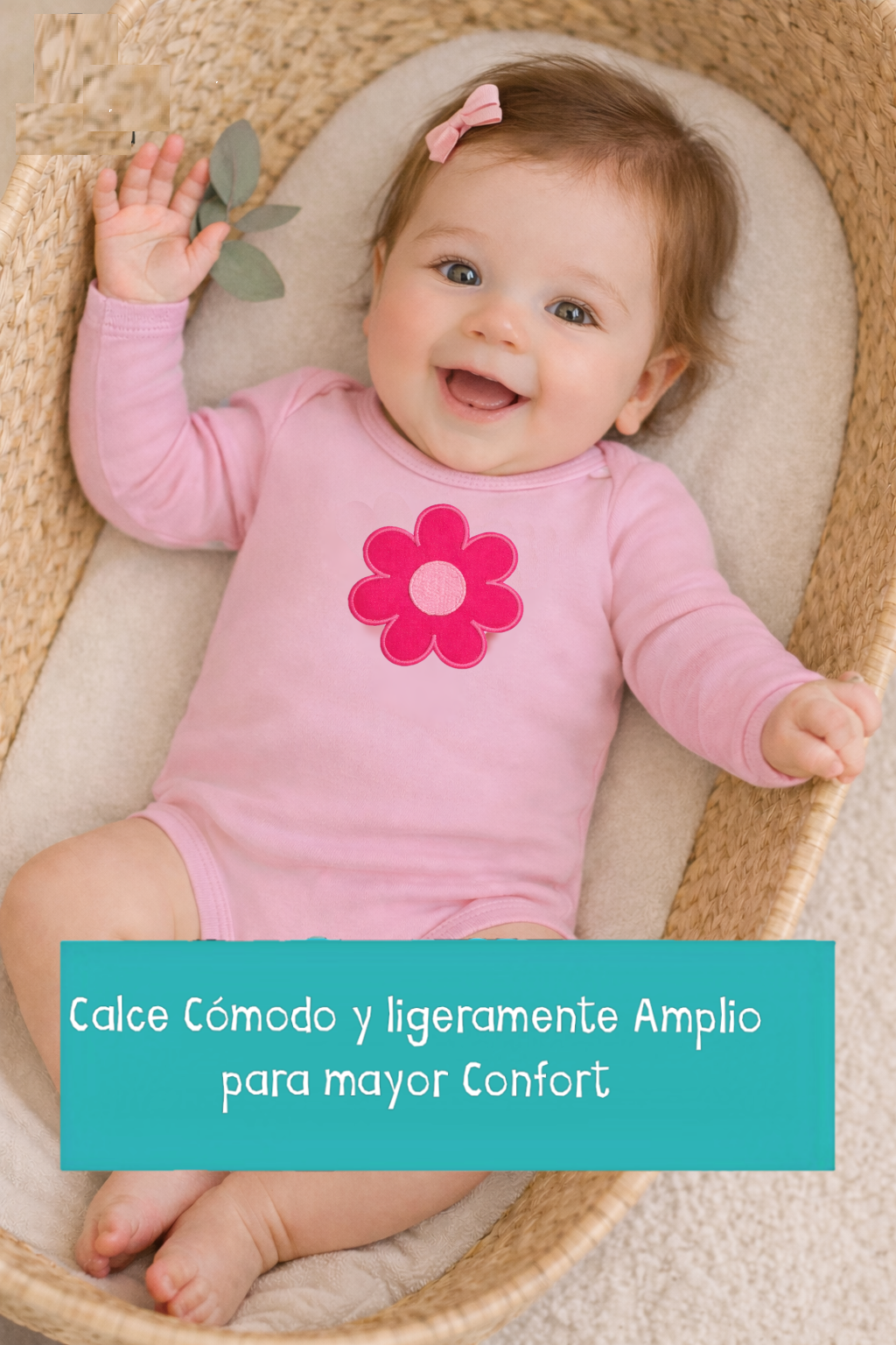 Pack 5 Body Manga Larga bebepelu Surtido Niña-3