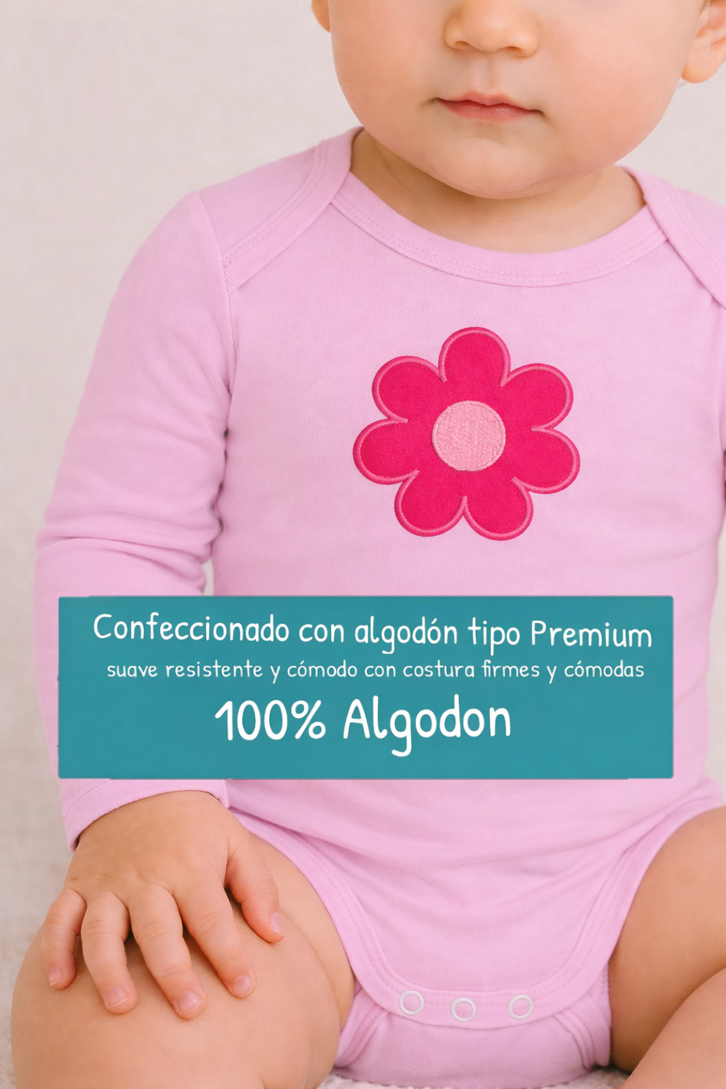 Pack 5 Body Manga Larga bebepelu Surtido Niña-6