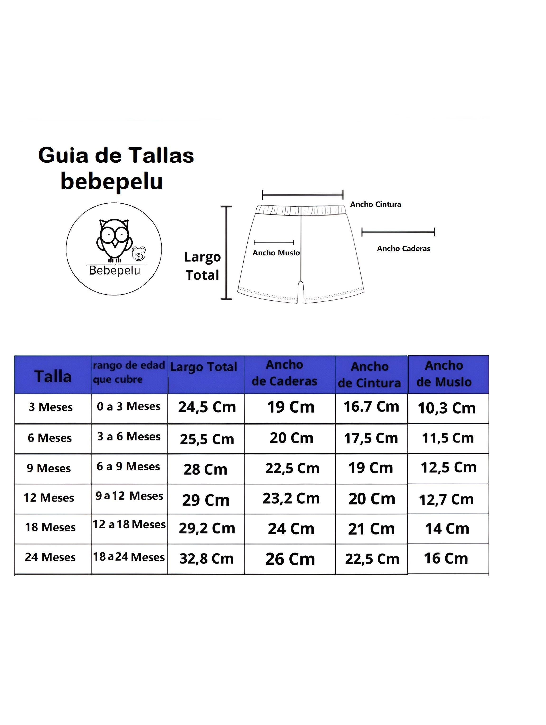 Pack 5 Shorts Pantalones Cortos Algodón Surtidos Niño Bebepelu-2