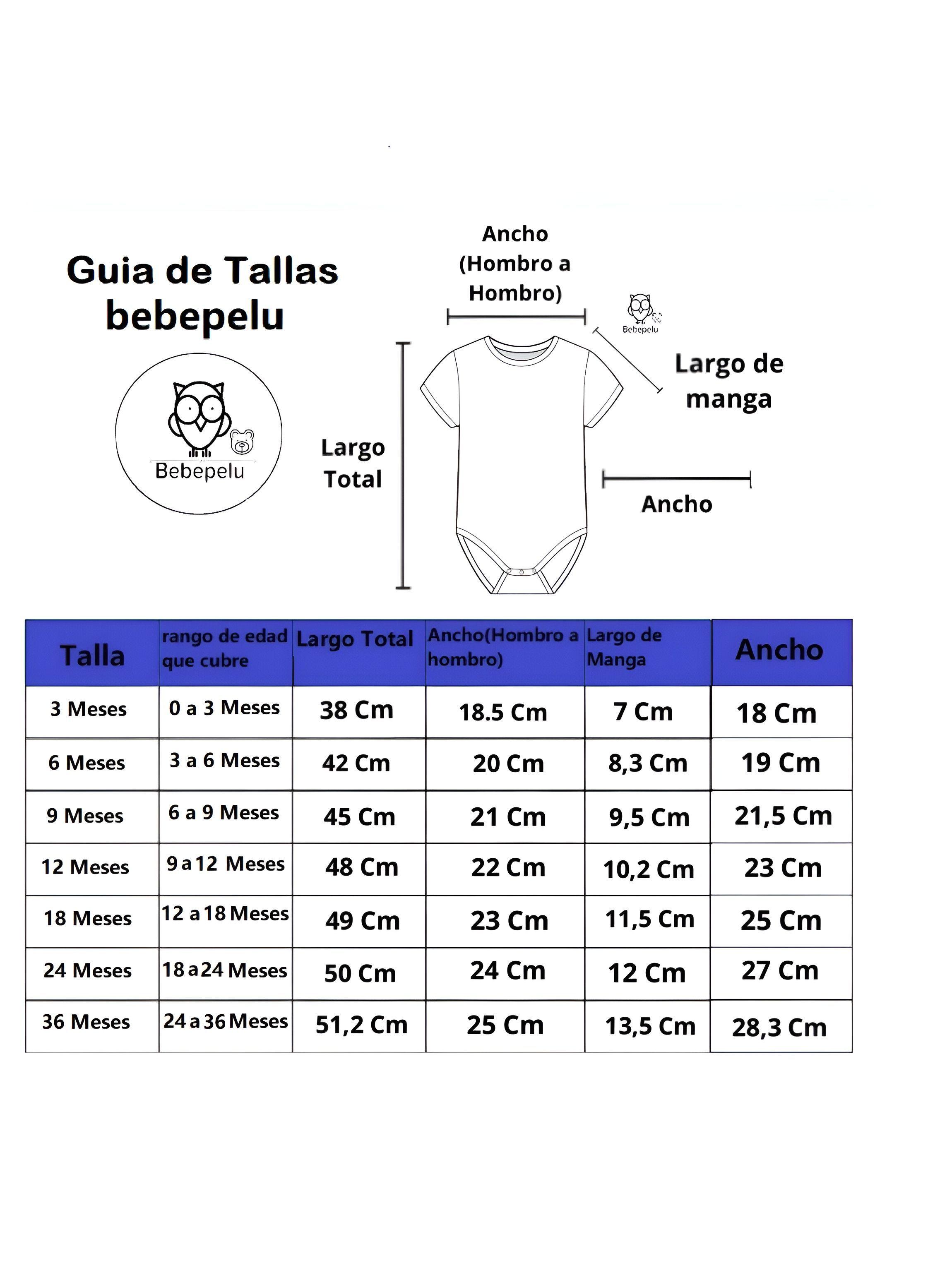 Pack 5 Body Manga Corta bebepelu Surtido Niña-3