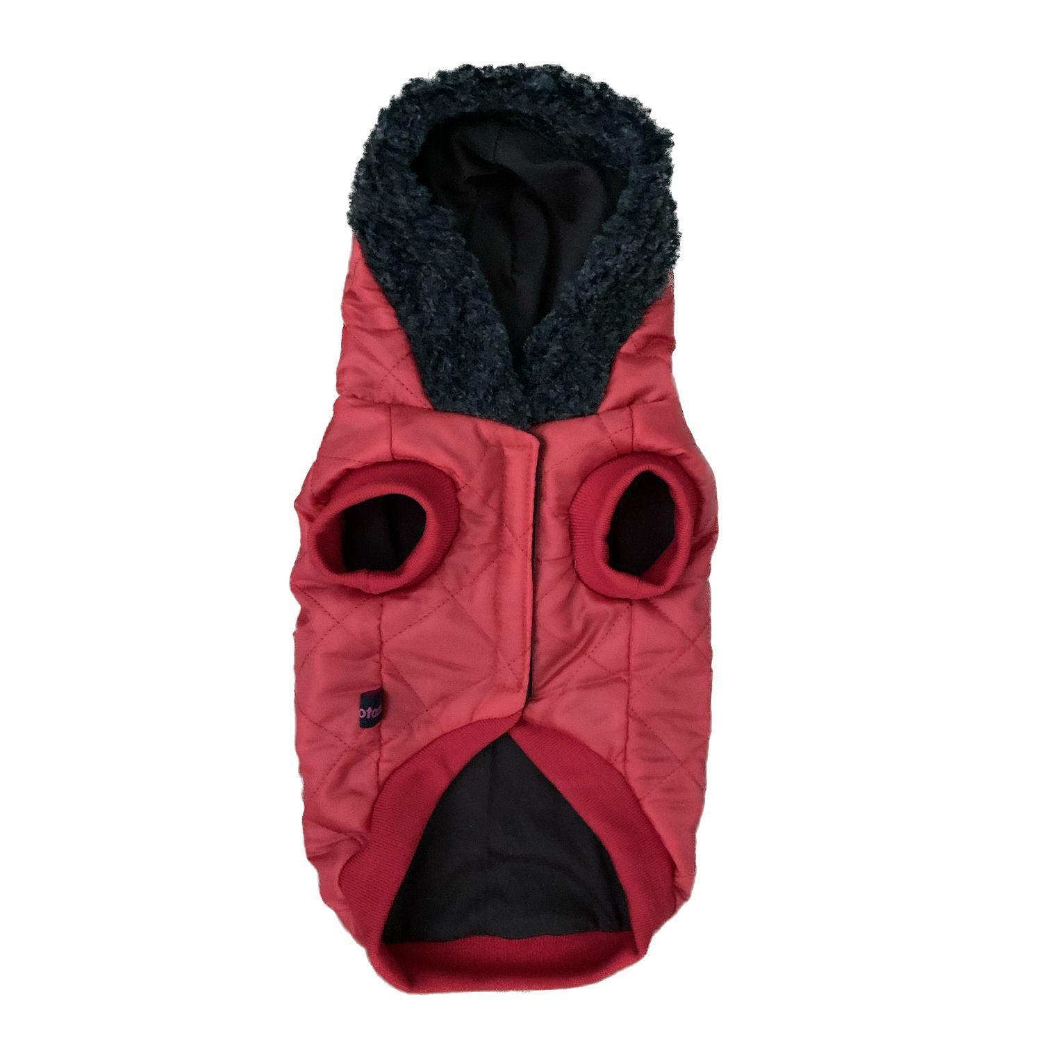 Chaqueta Gorro Piel Roja talla M-2