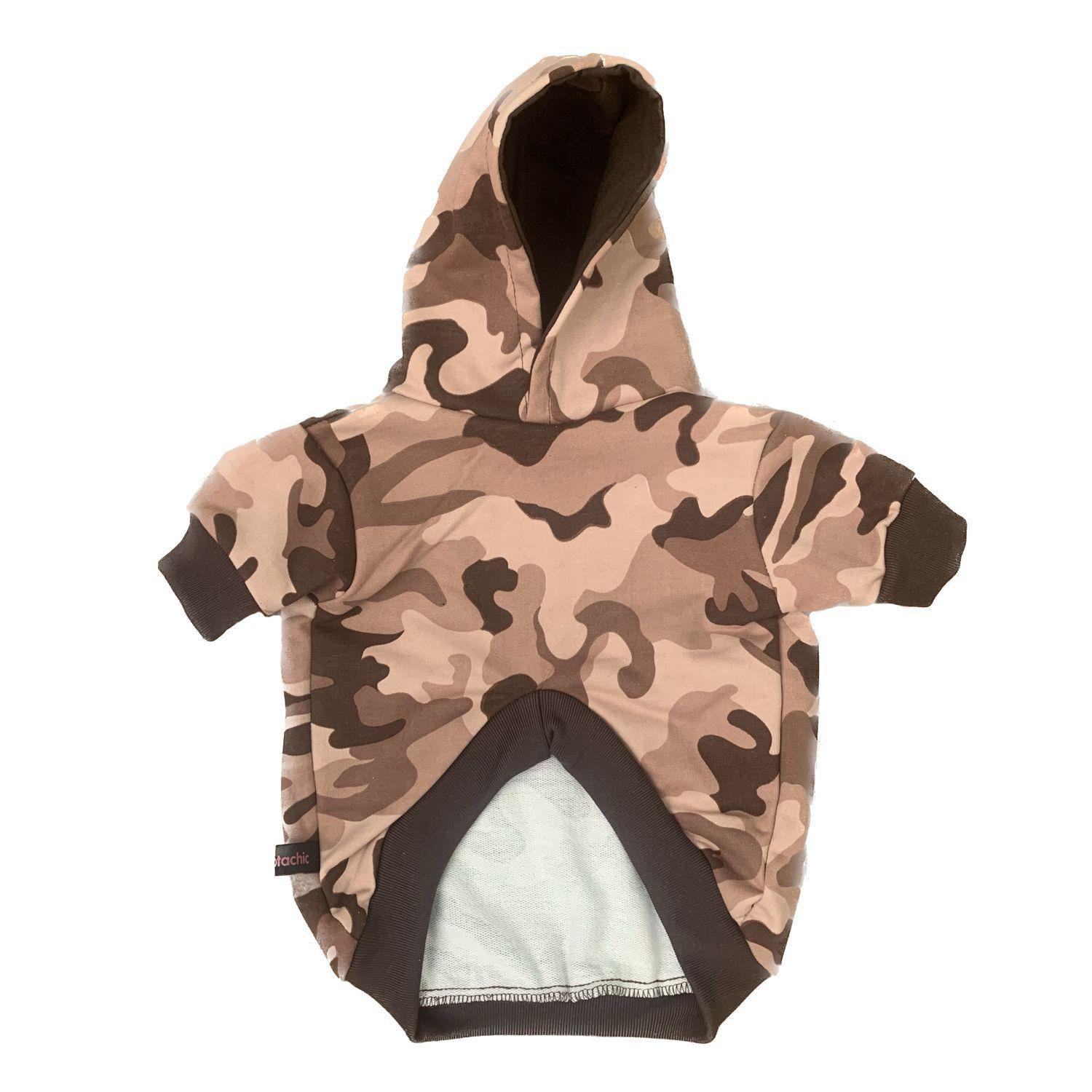 Polerón Camuflado Café talla XL-2