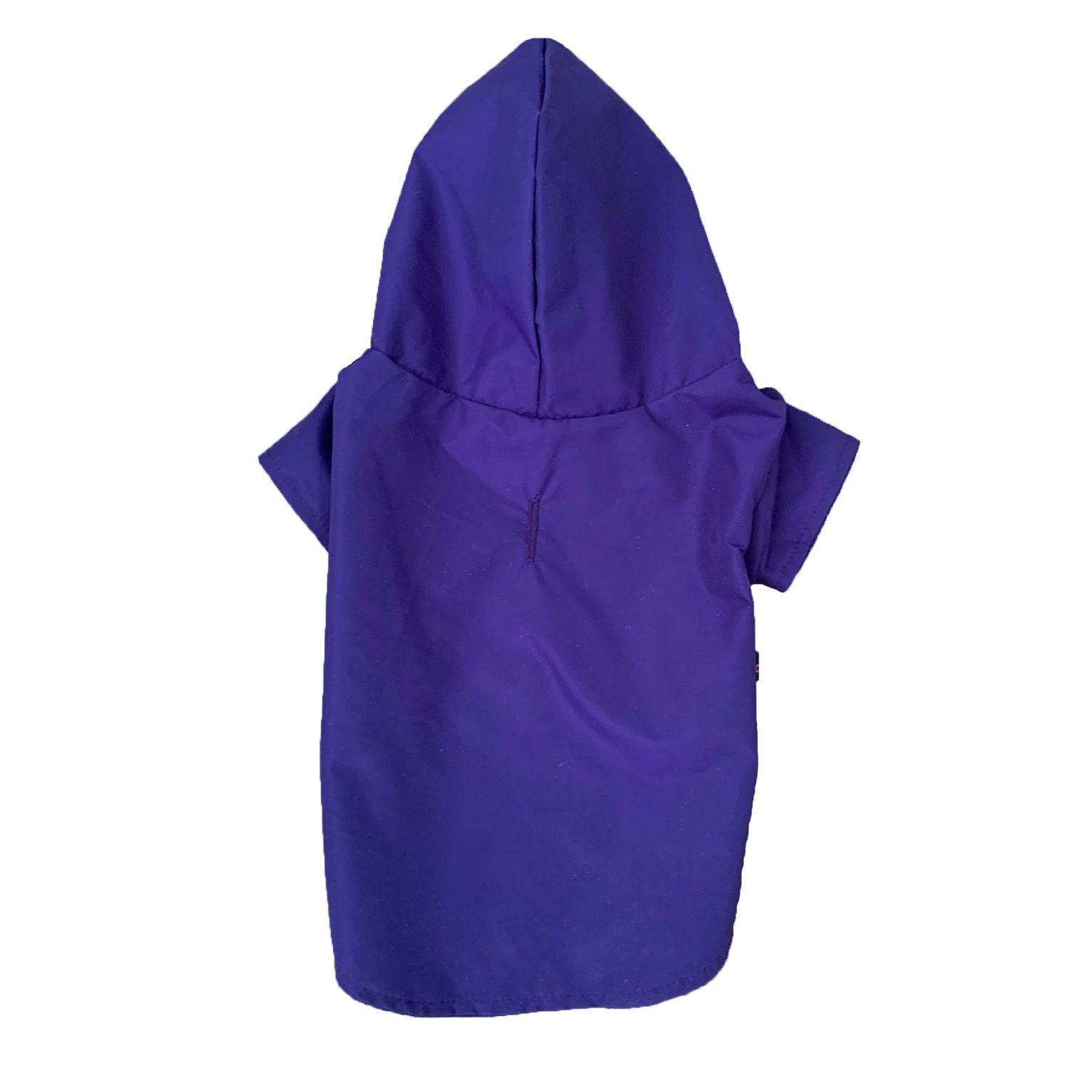 Impermeable Morado talla M-2
