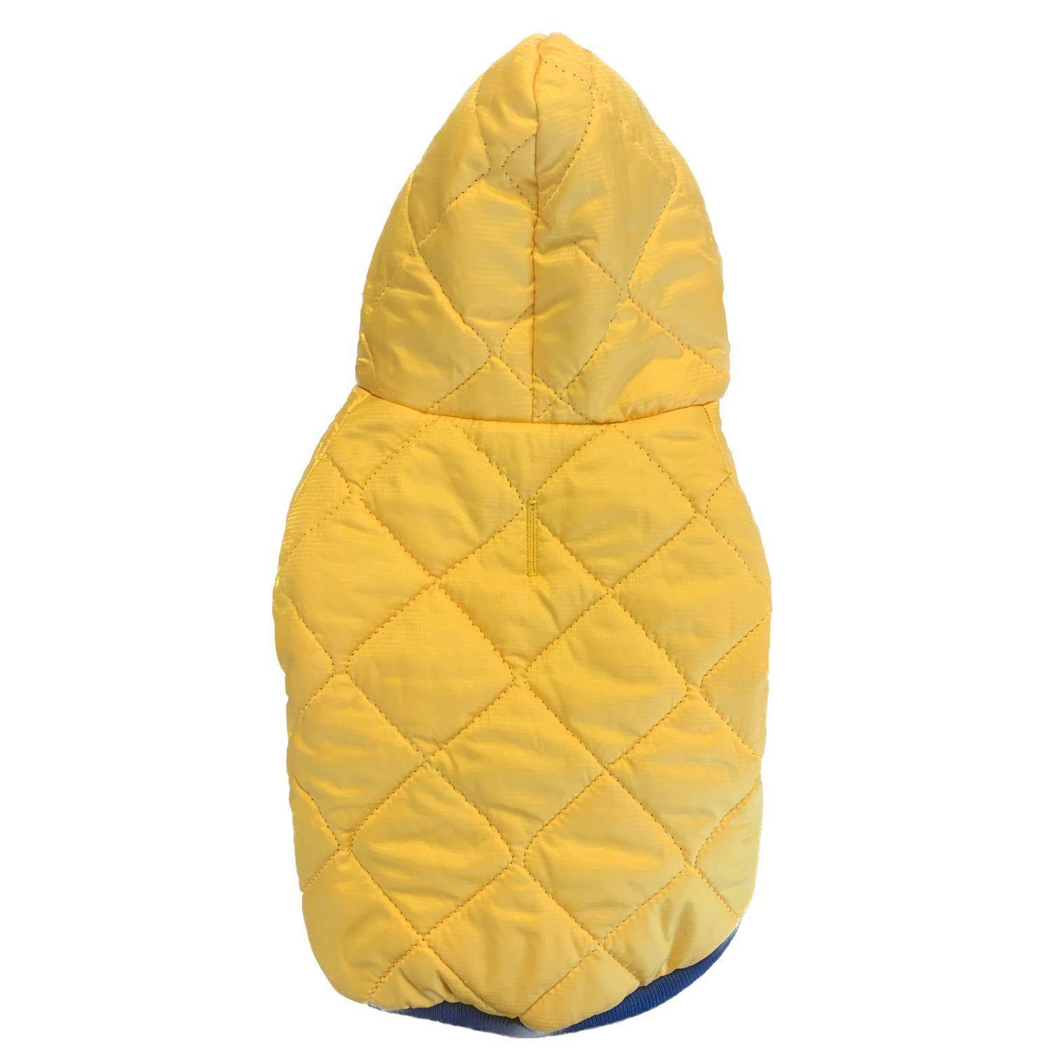 Parka Amarilla Rombos talla S-2