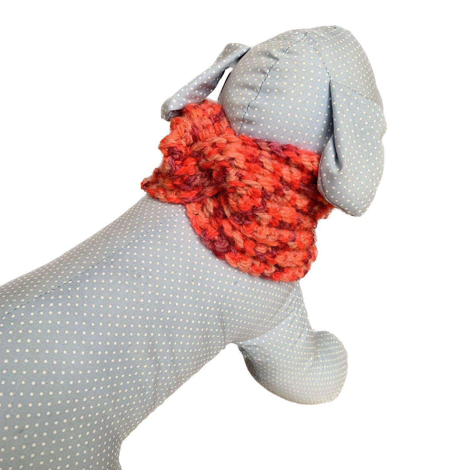 Cuello de Lana talla Rojo talla S-2