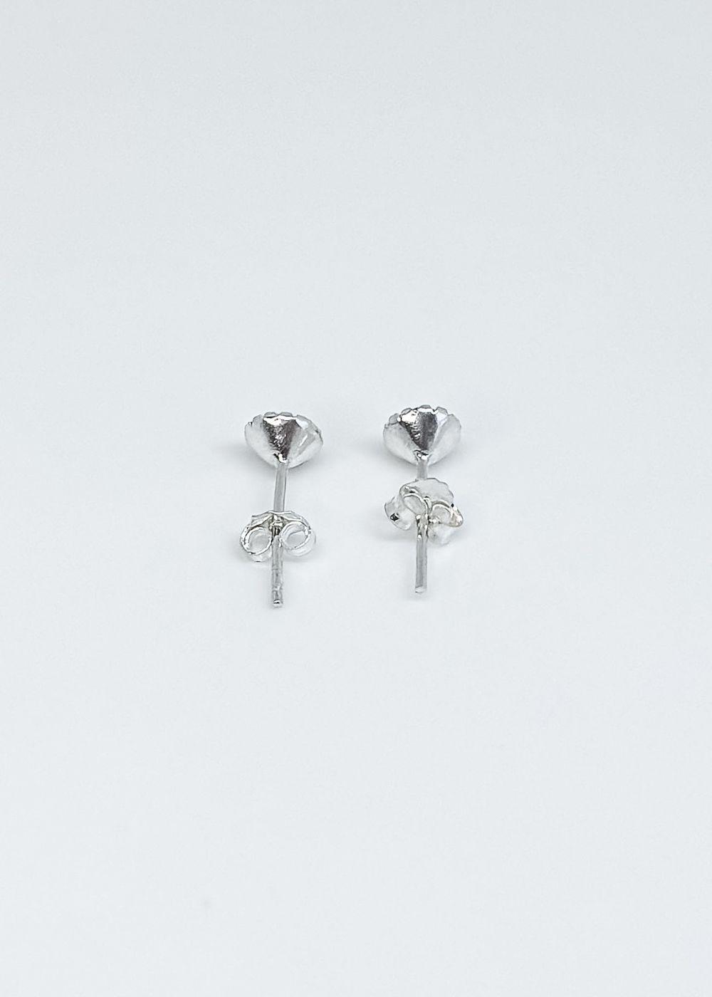 Aros circón ámbar en plata italiana 925-2